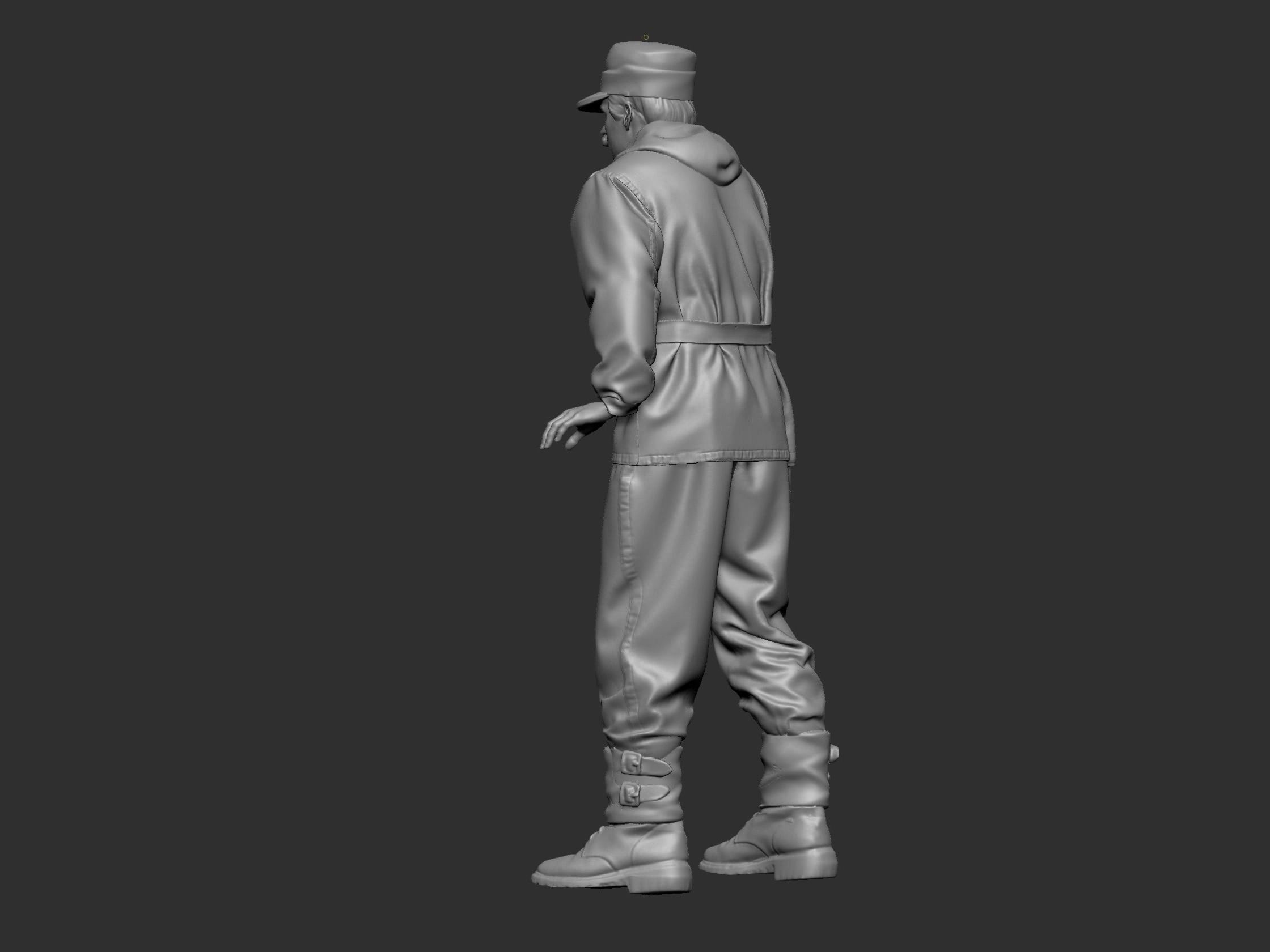 German Tankman ww2 6 3D print model_29