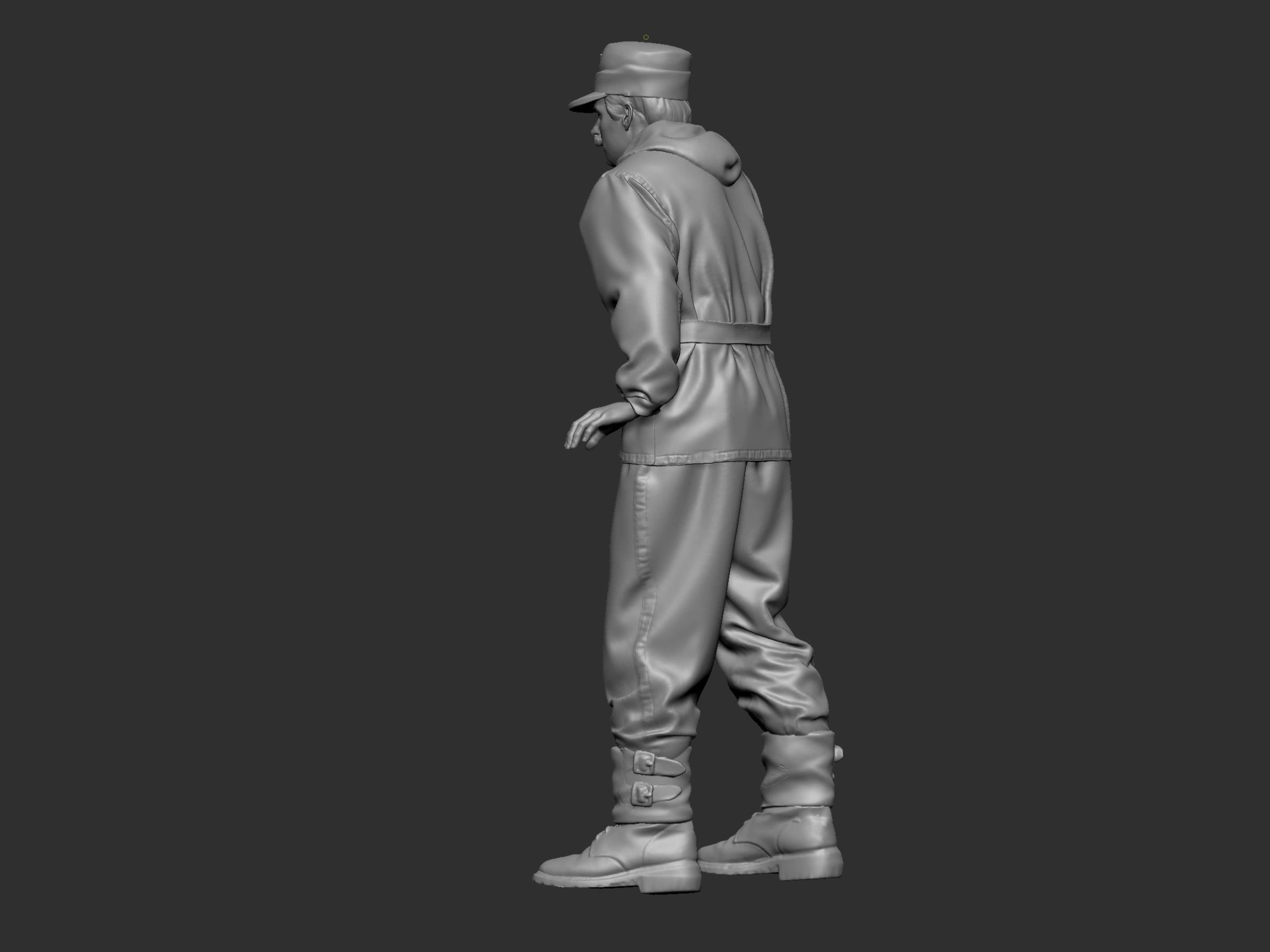 German Tankman ww2 6 3D print model_30