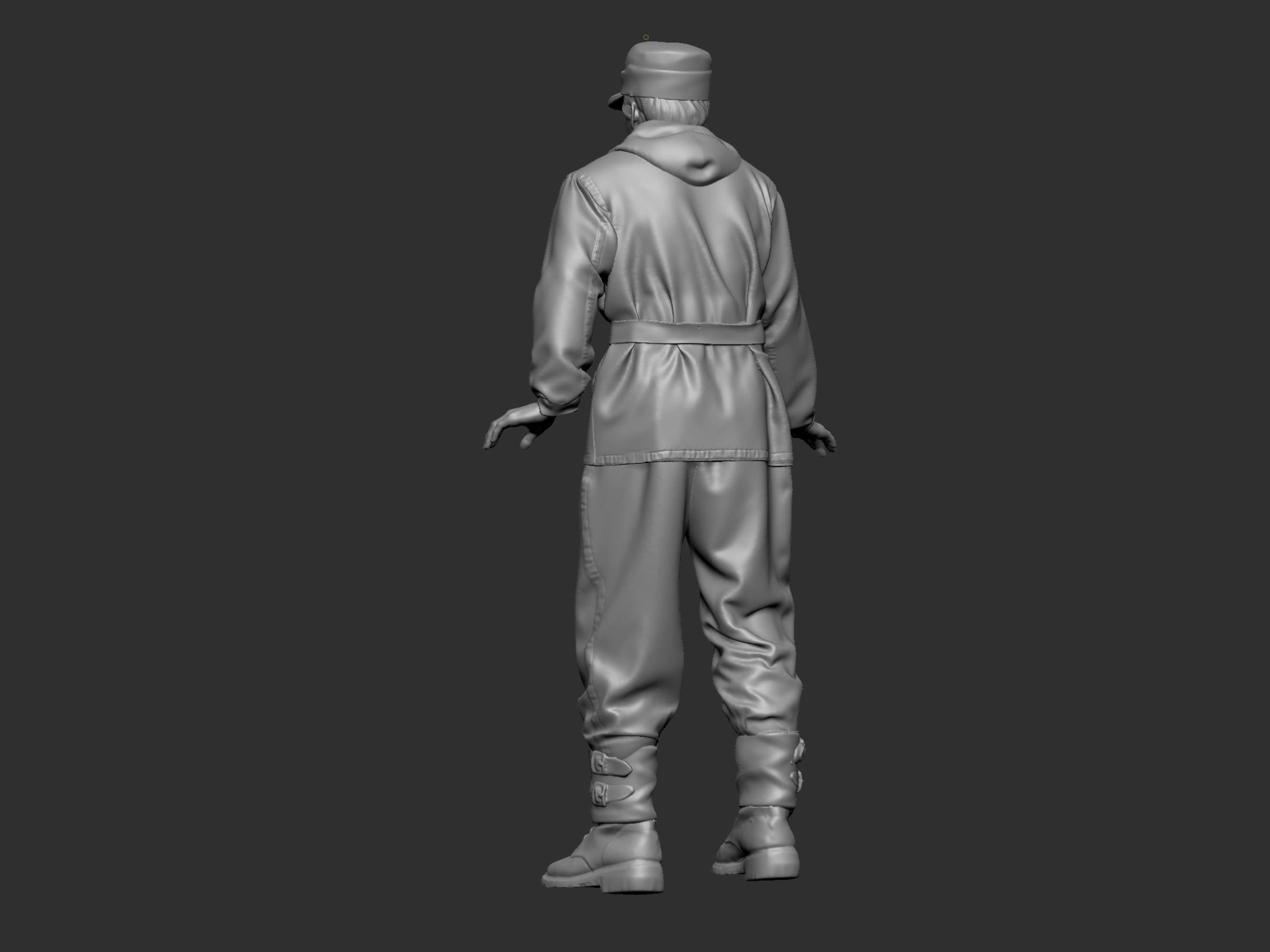 German Tankman ww2 6 3D print model_26