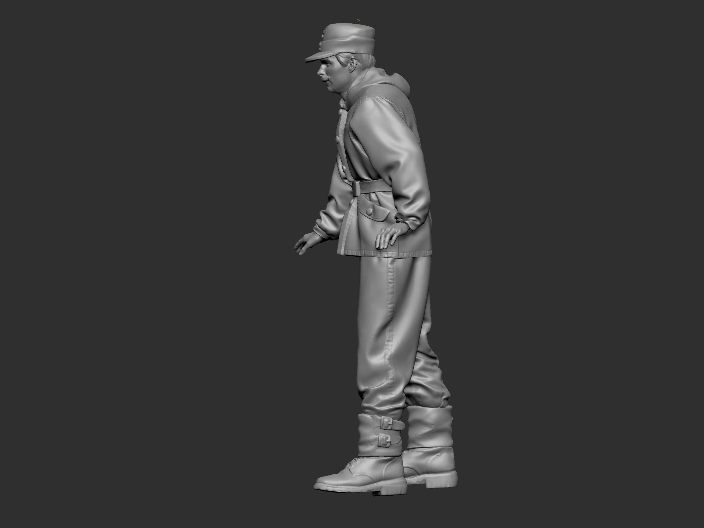 German Tankman ww2 6 3D print model_34
