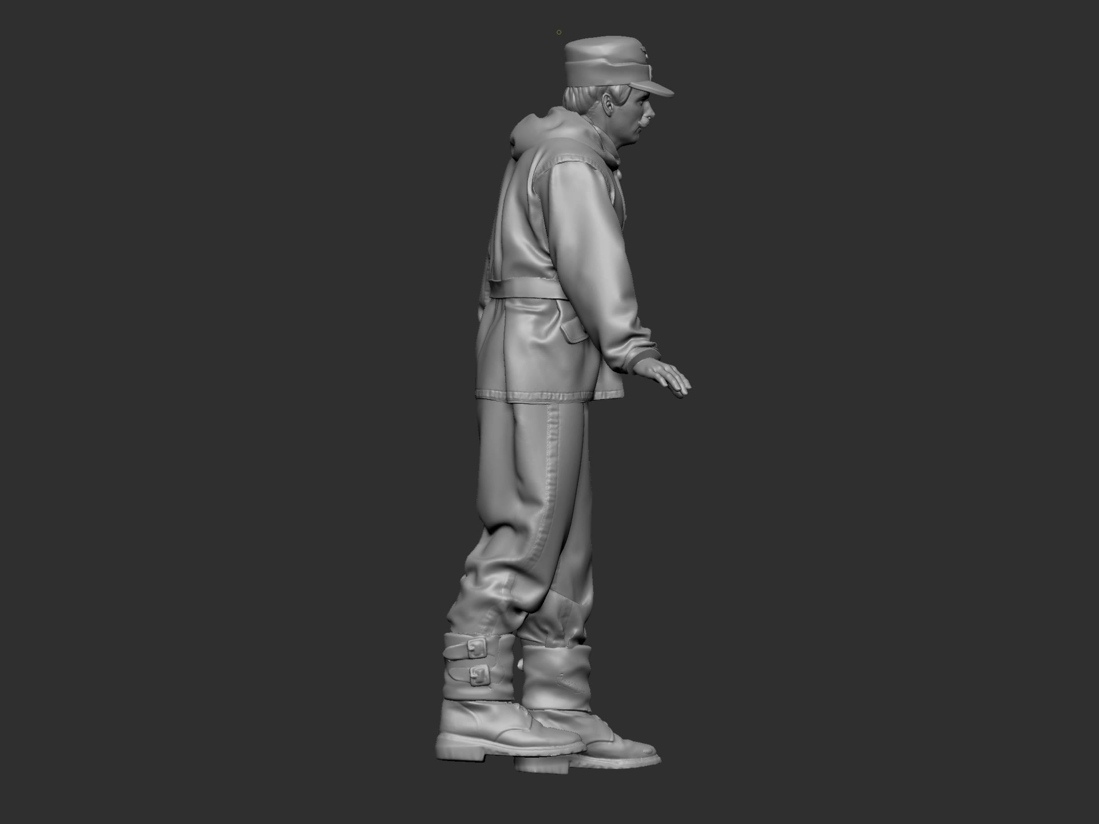 German Tankman ww2 6 3D print model_14