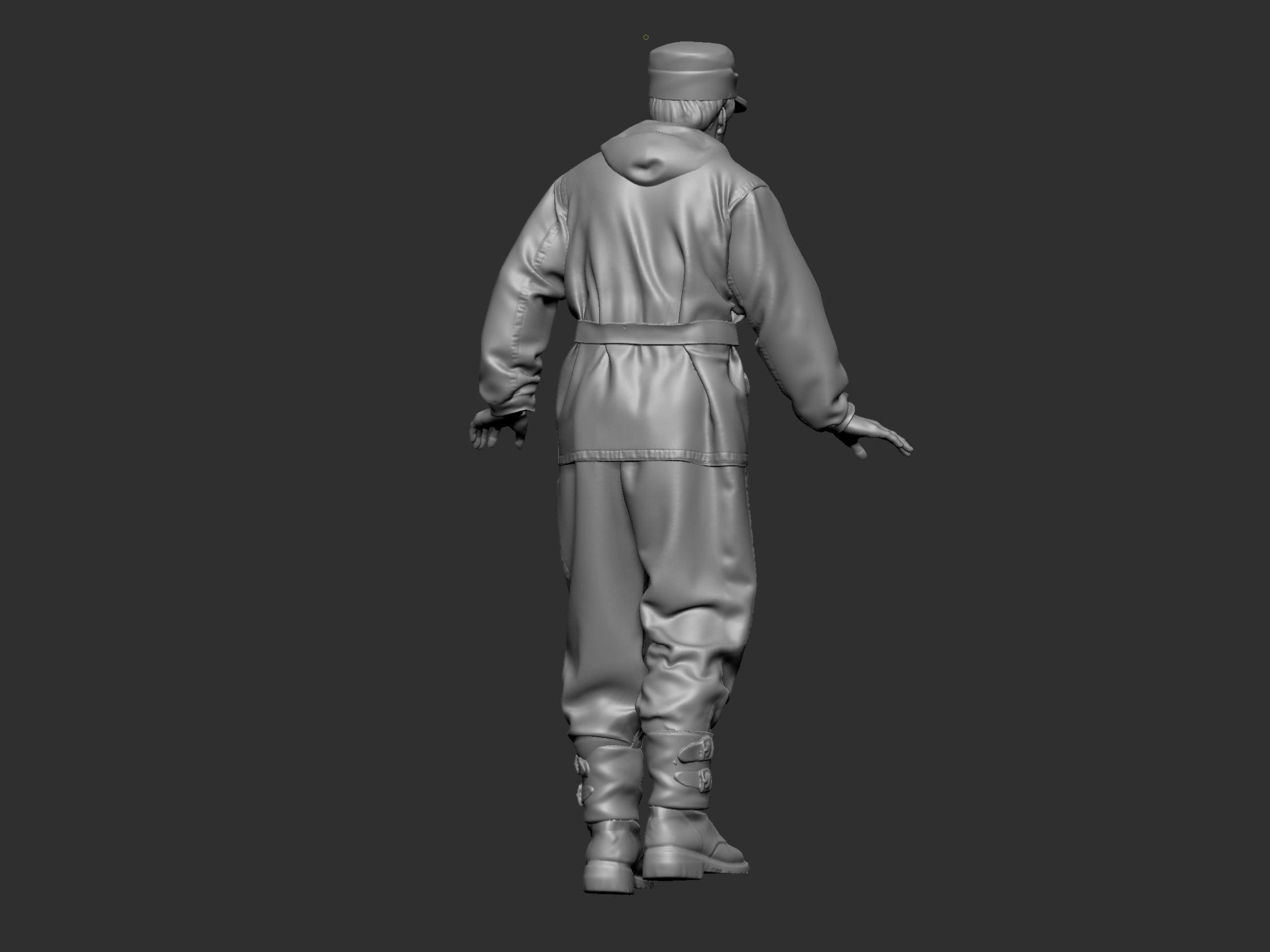German Tankman ww2 6 3D print model_21
