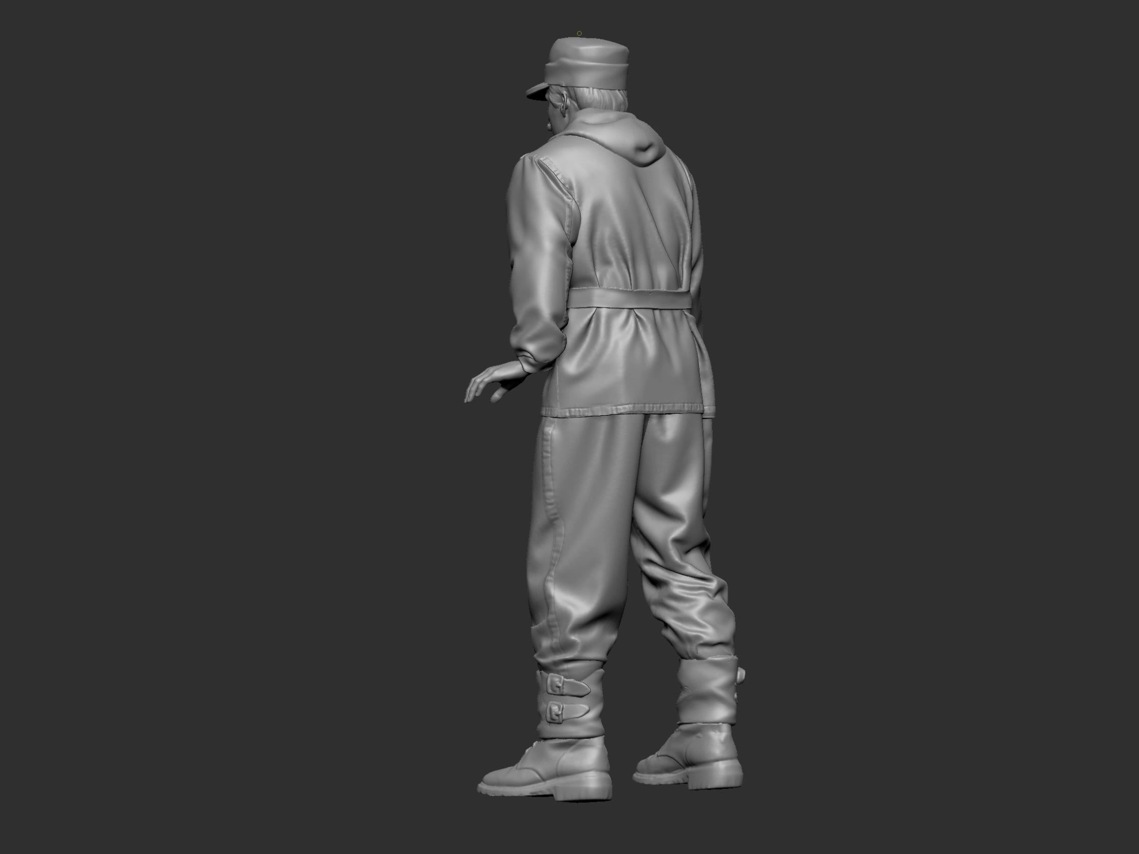 German Tankman ww2 6 3D print model_28