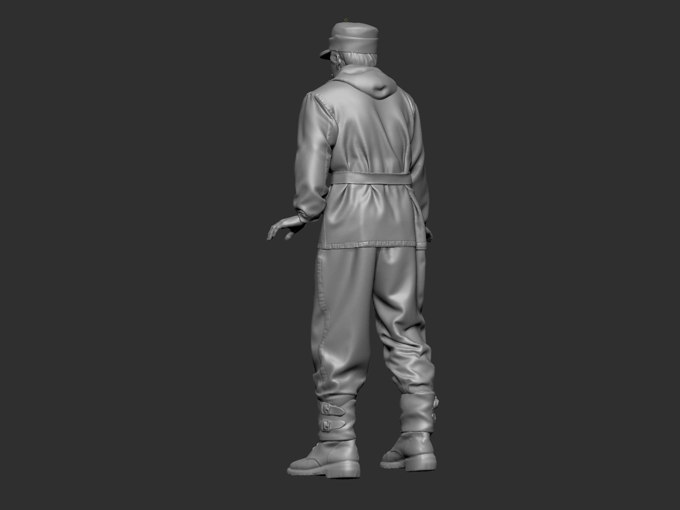 German Tankman ww2 6 3D print model_27