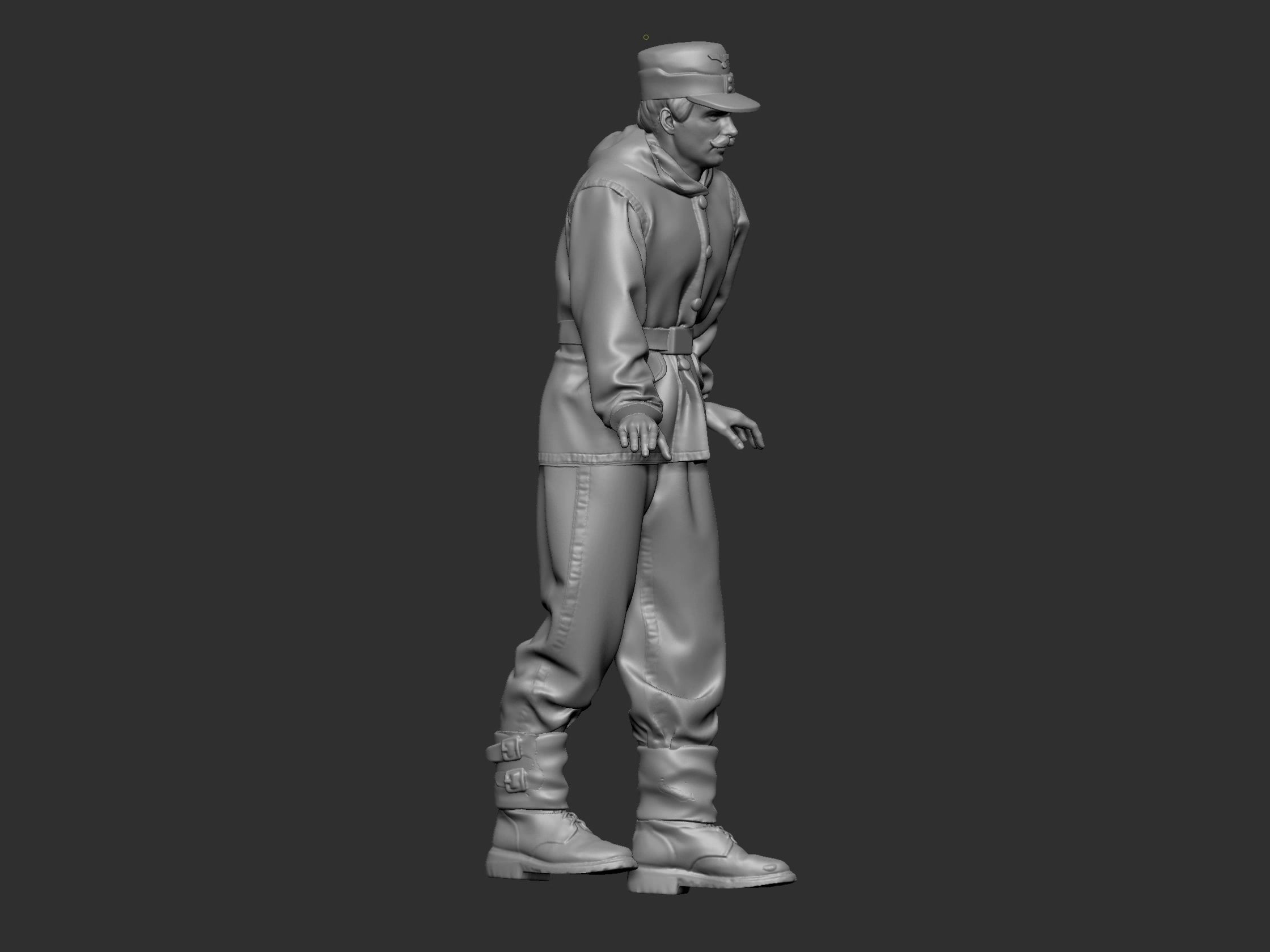 German Tankman ww2 6 3D print model_10