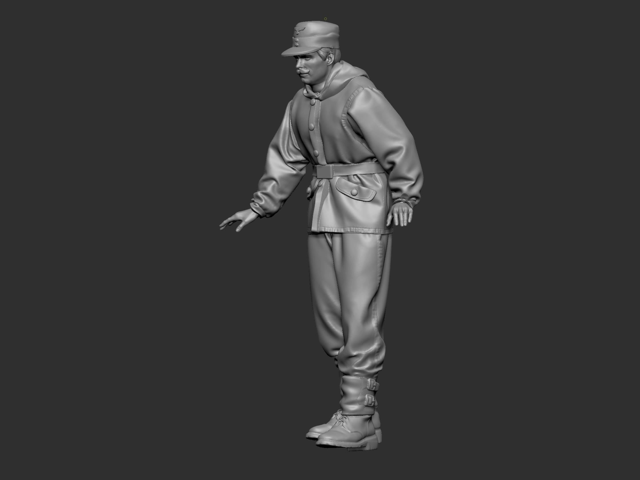 German Tankman ww2 6 3D print model_38