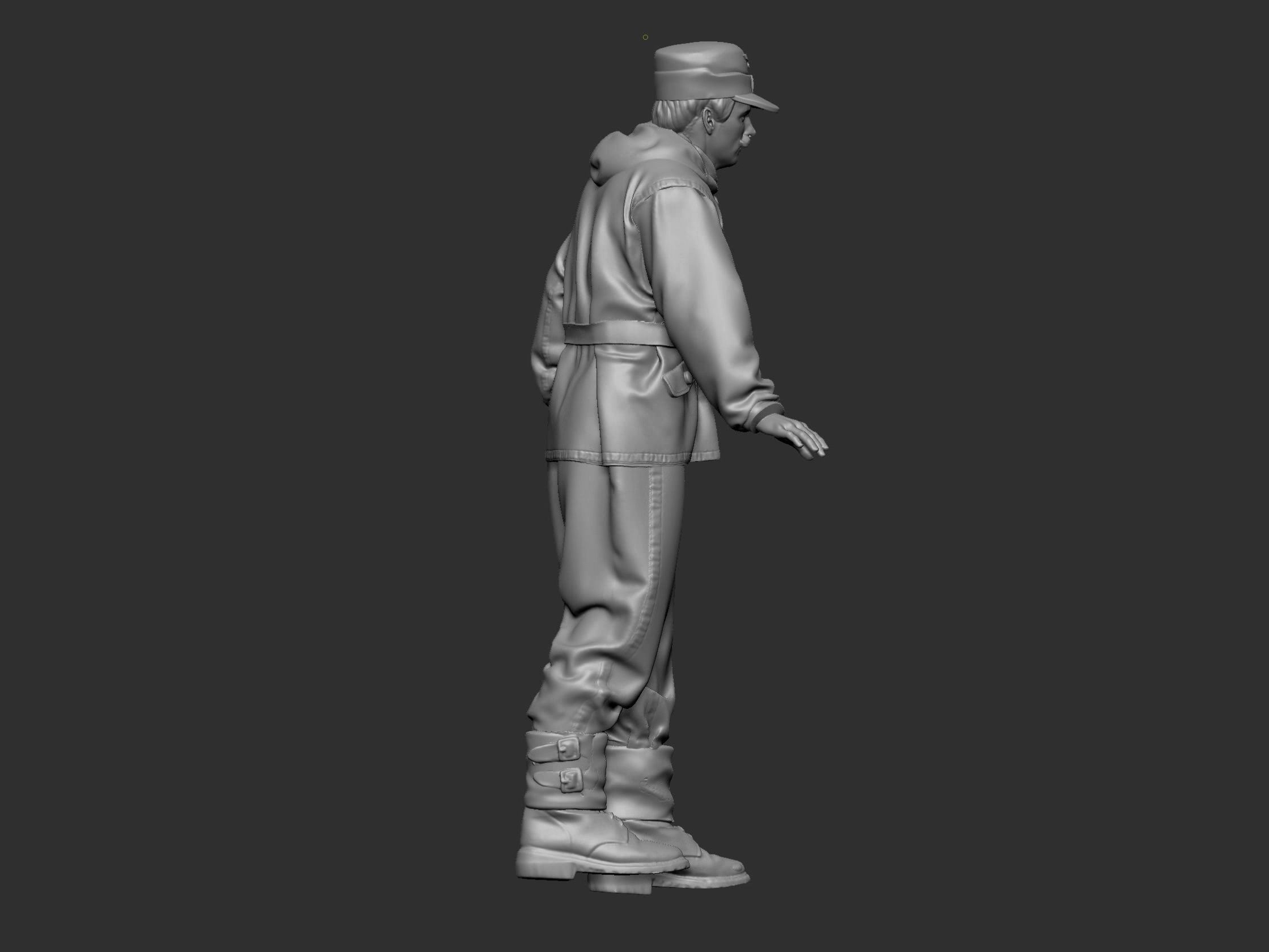 German Tankman ww2 6 3D print model_15