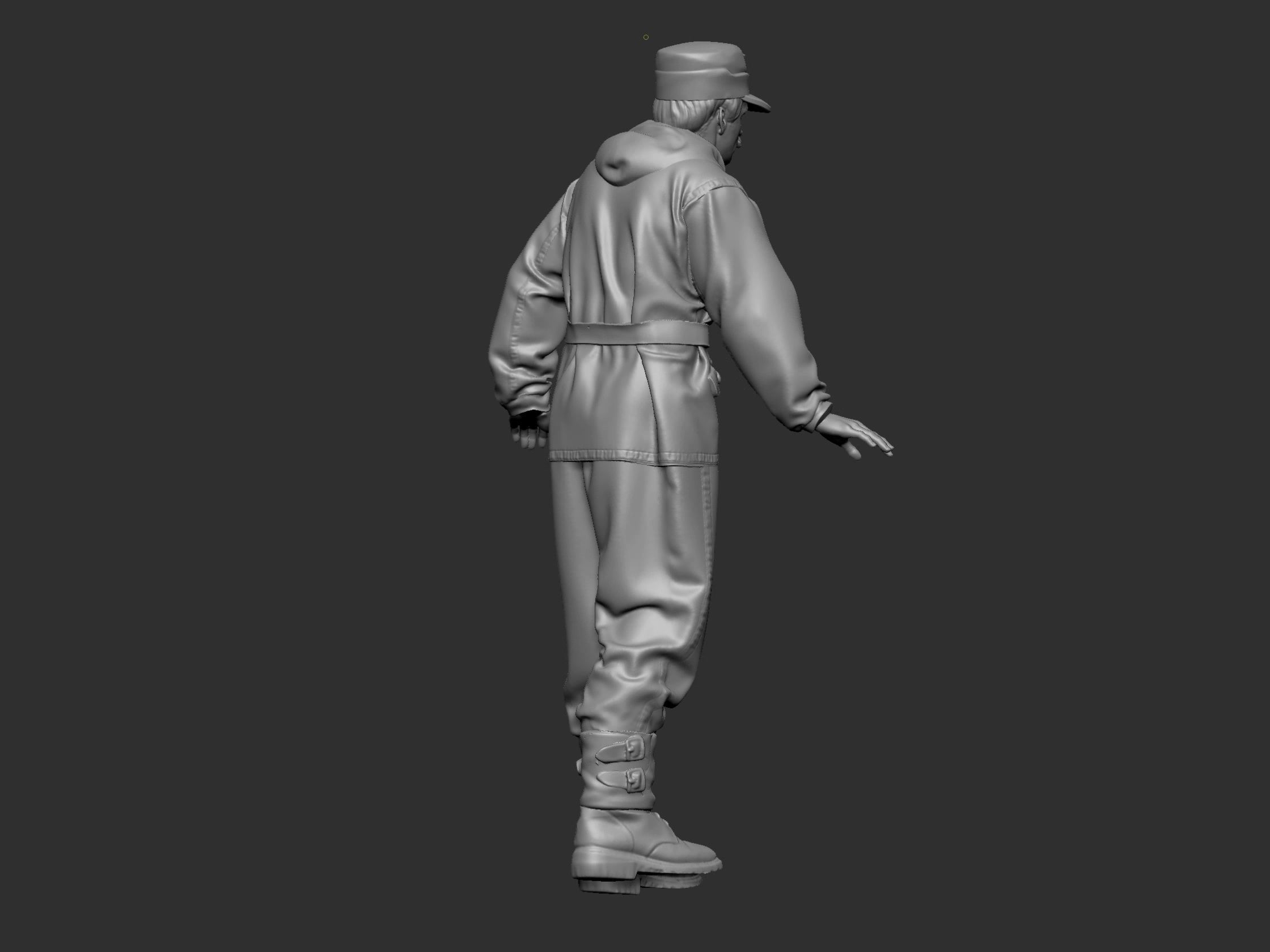 German Tankman ww2 6 3D print model_18