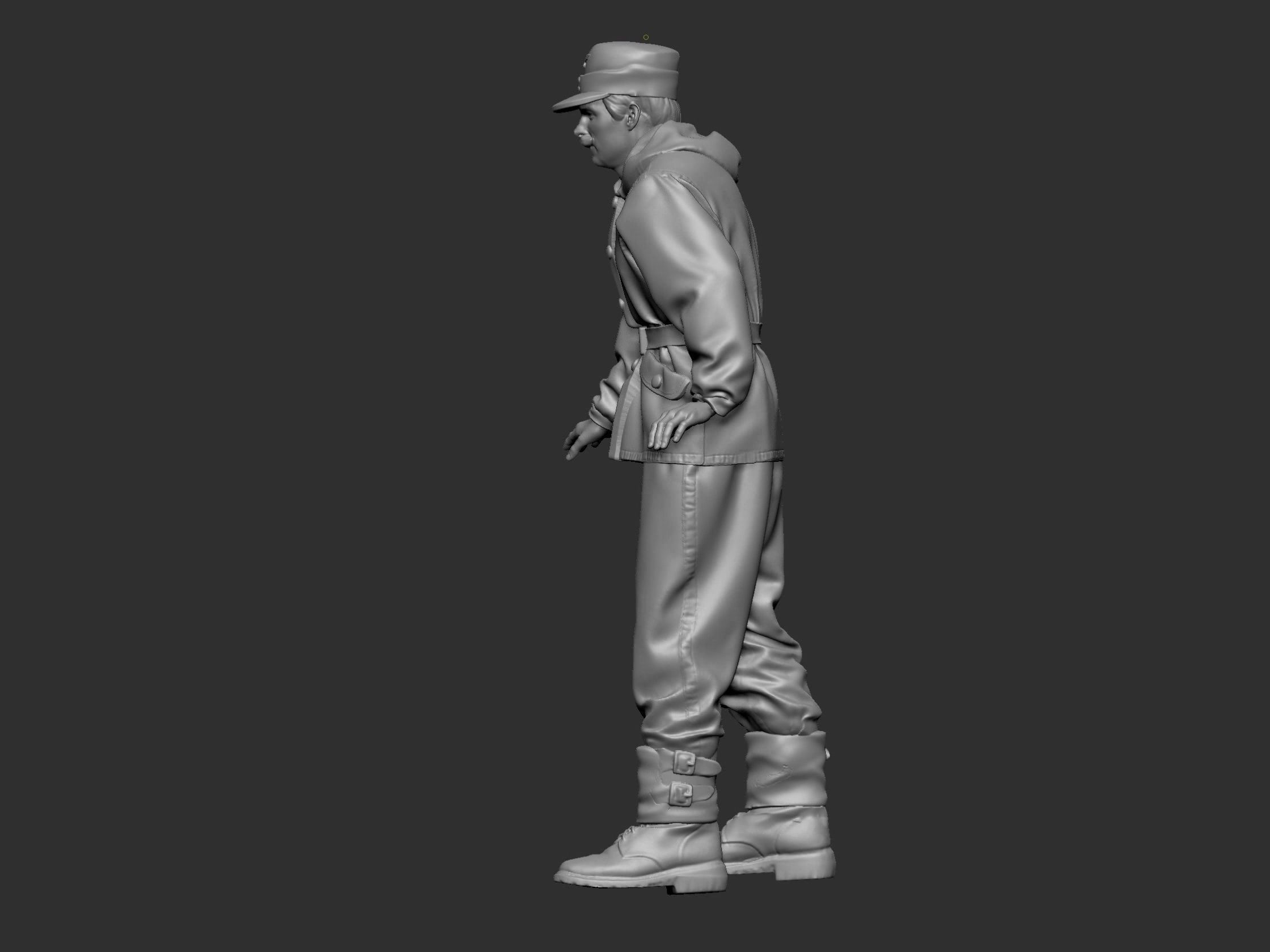 German Tankman ww2 6 3D print model_33