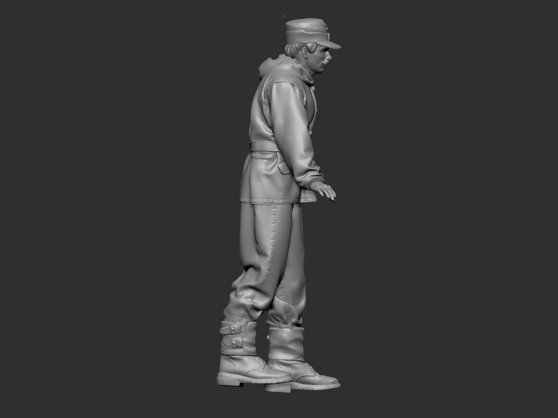 German Tankman ww2 6 3D print model_13