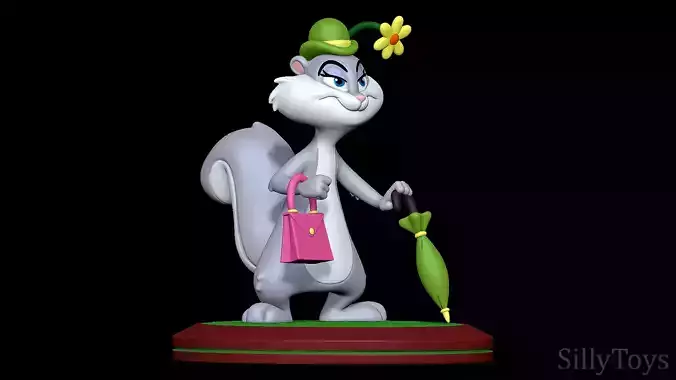 Slappy Squirrel - Animaniacs 3D print model