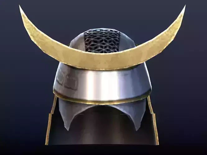 Futuristic Medieval Helmet