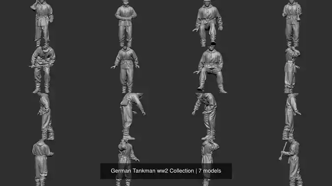 German Tankman ww2 Collection 