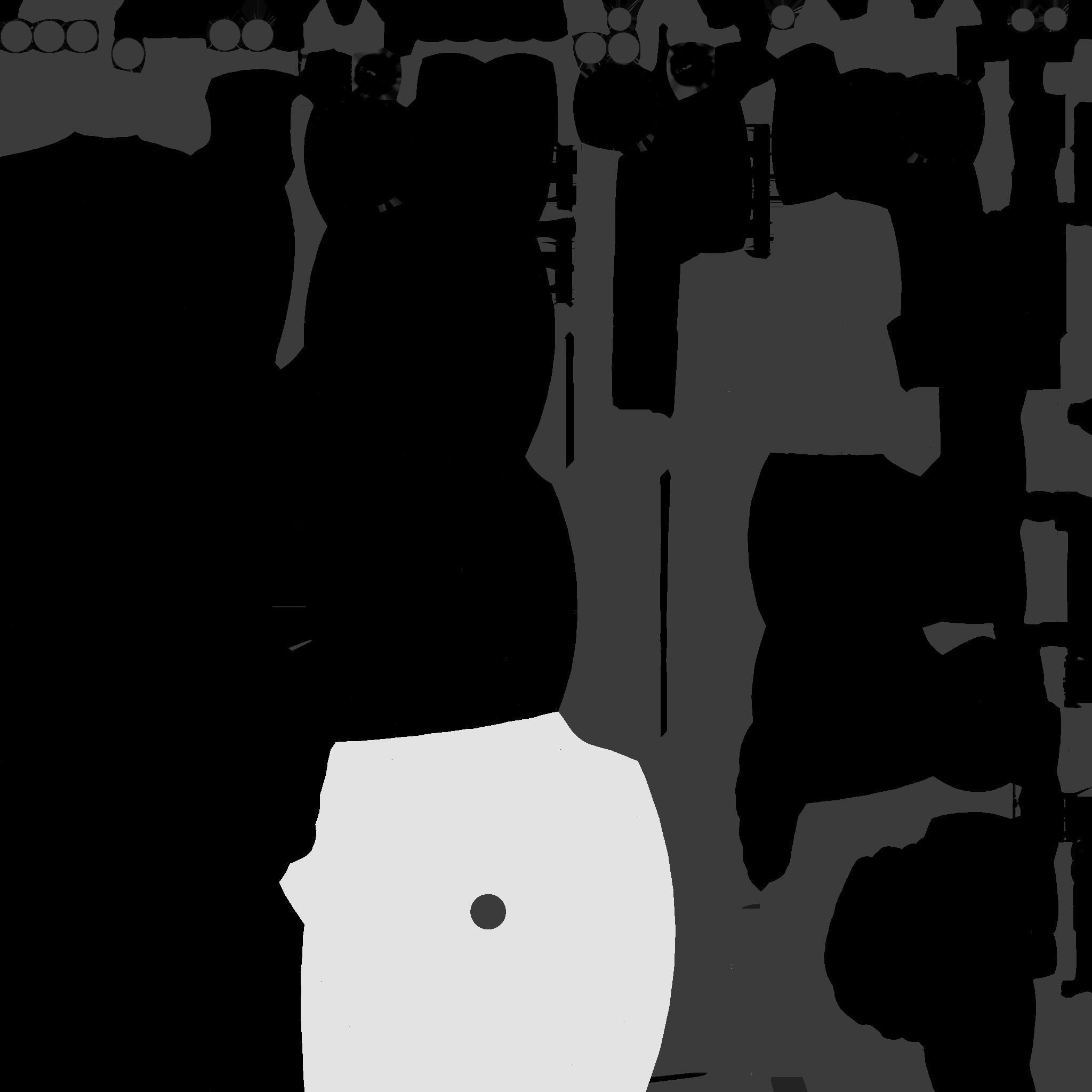 Brain Robot G09 Blue Orange - SciFi Character Design Low-poly 3D model_24