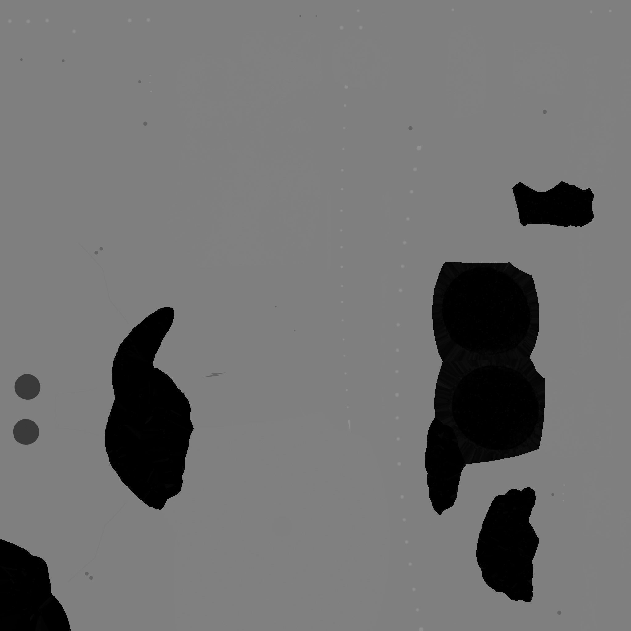 Brain Robot G10 Black Green - SciFi Character Design Low-poly 3D model_23