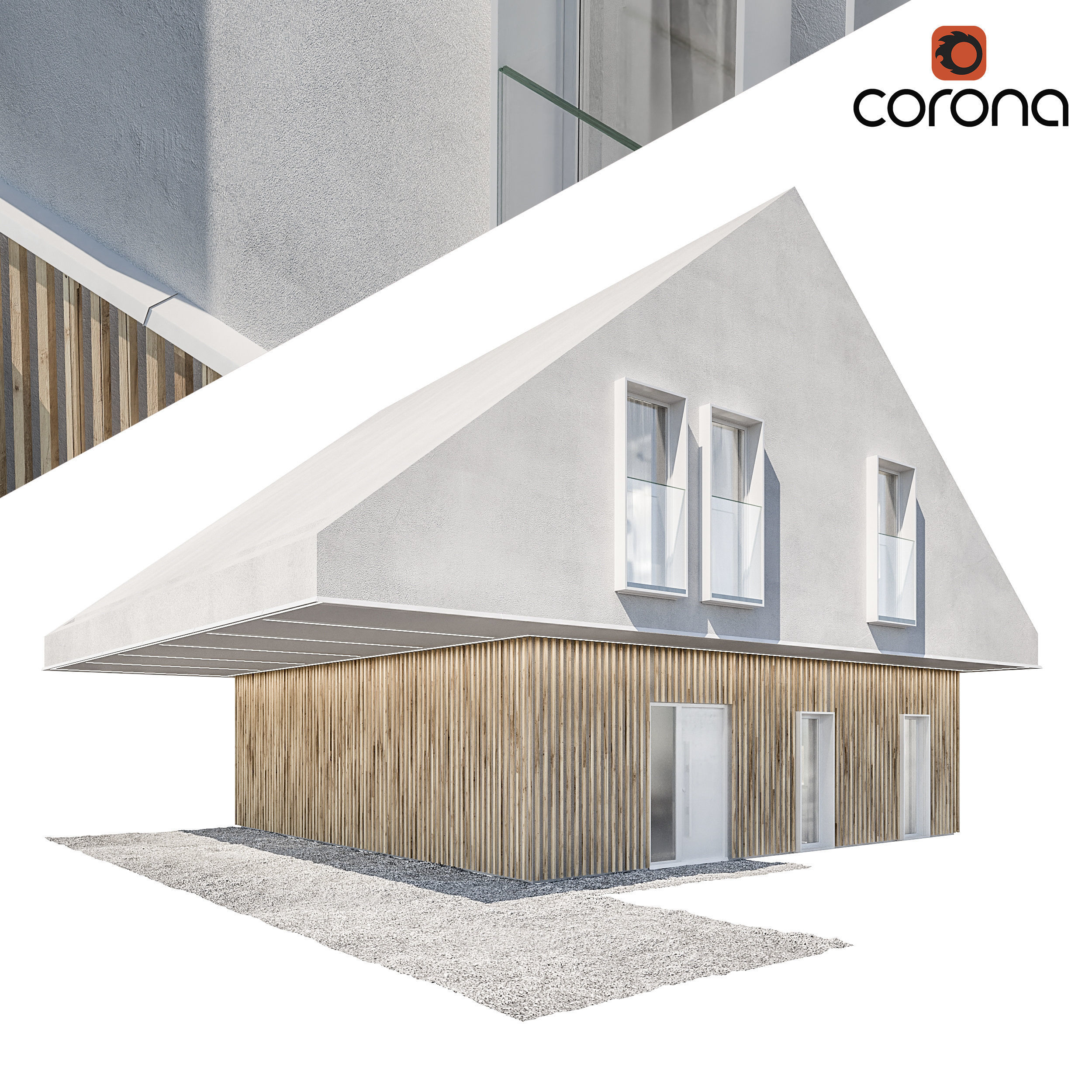 Vol 1 Modern houses collection - 17 different houses 3D model_15