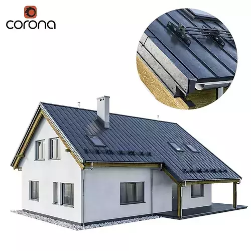 Vol 1 Modern houses collection - 17 different houses 3D model 2
