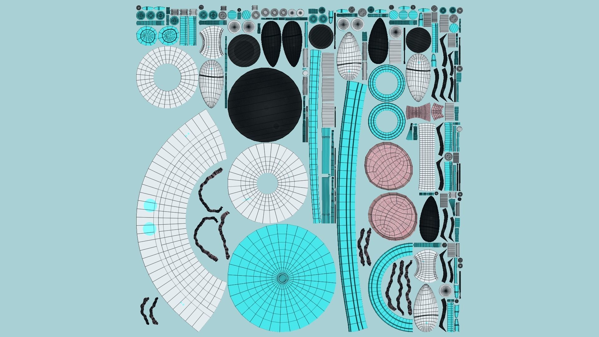 10 Brain Robots G Collection - SciFi Character Design _57