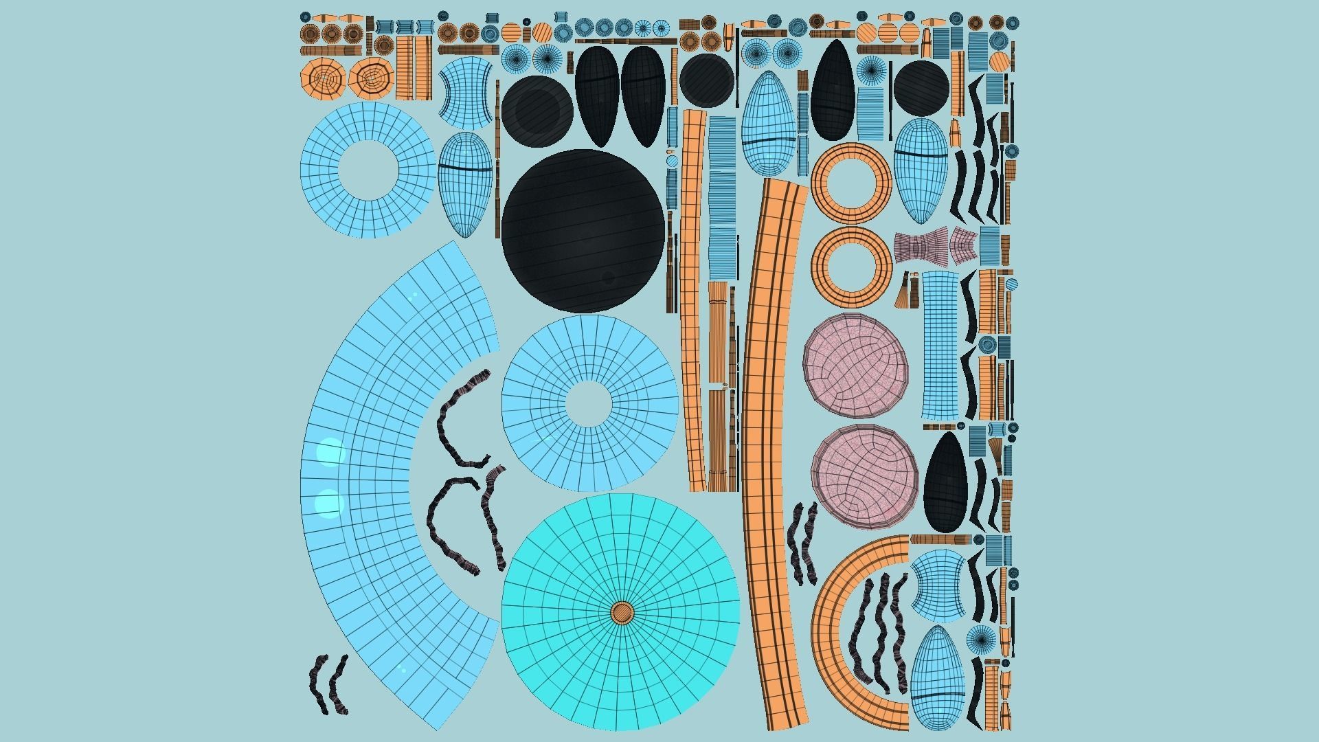 10 Brain Robots G Collection - SciFi Character Design _77