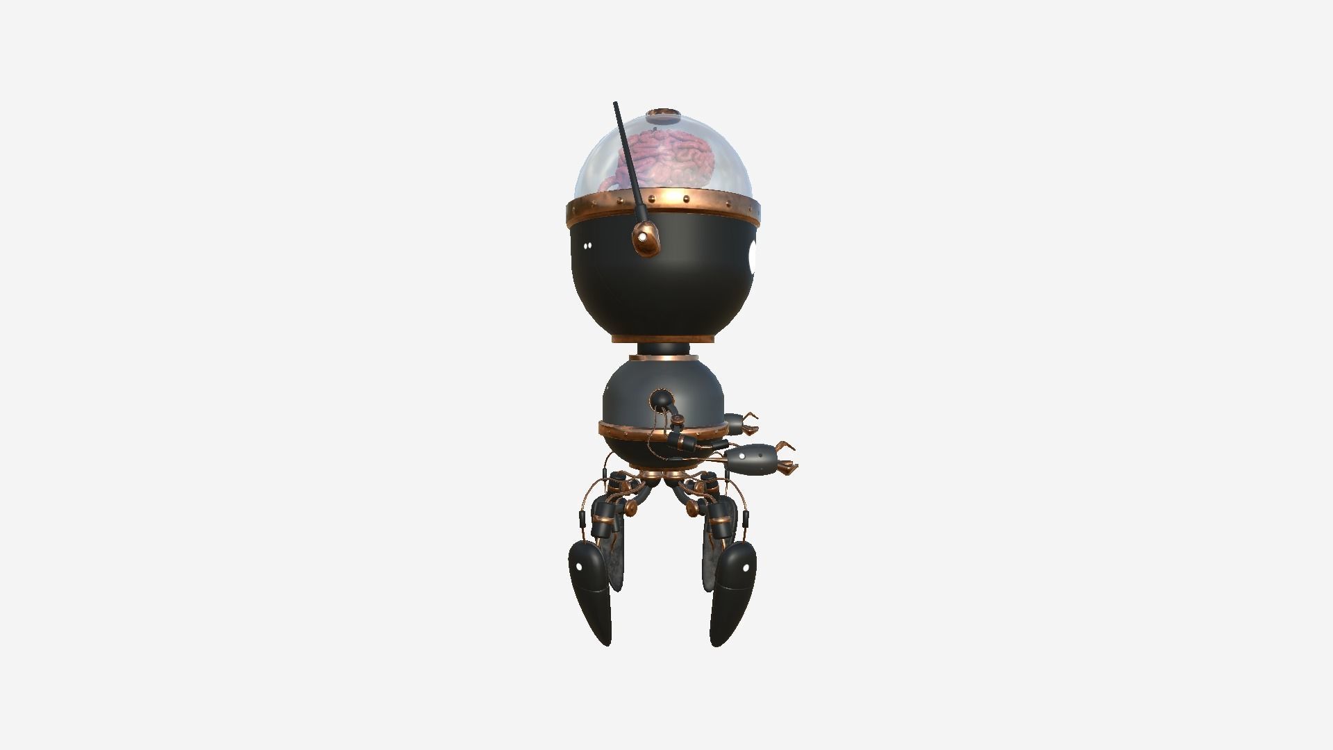 10 Brain Robots G Collection - SciFi Character Design _53