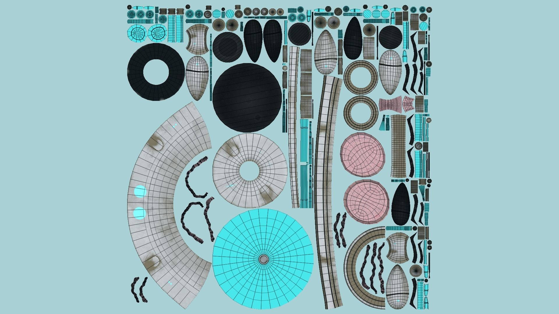 10 Brain Robots G Collection - SciFi Character Design _82