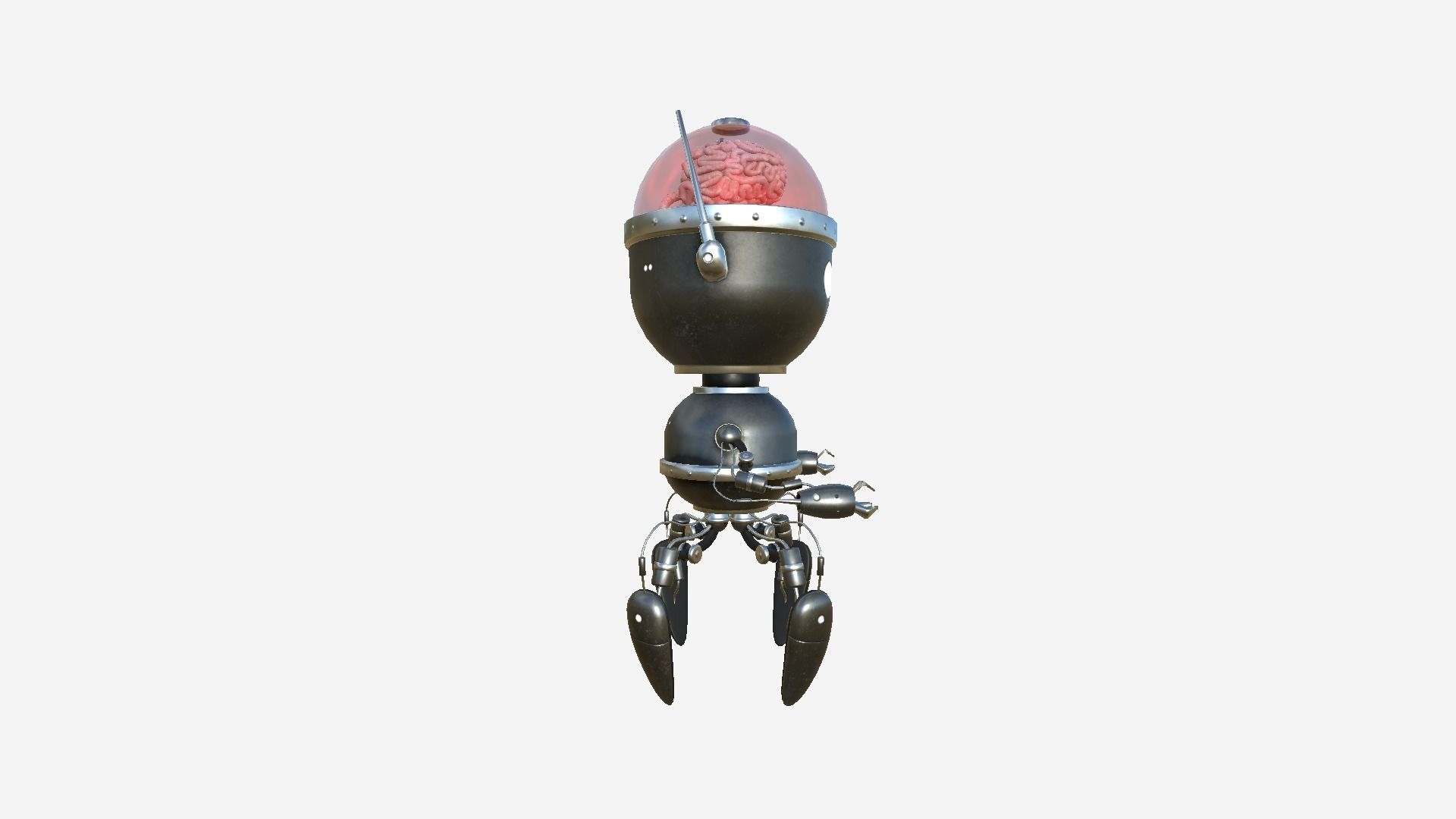 10 Brain Robots G Collection - SciFi Character Design _54
