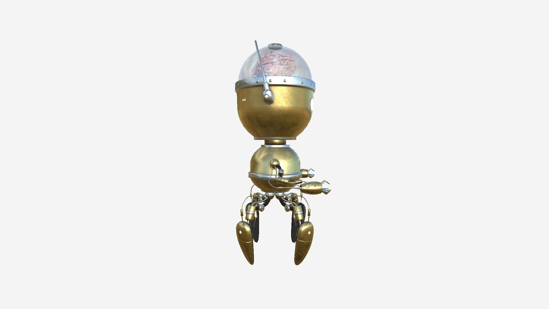 10 Brain Robots G Collection - SciFi Character Design _37