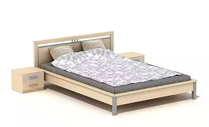 Wooden Bed