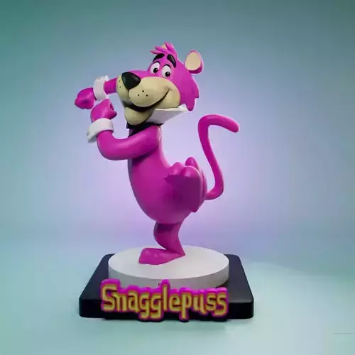 Snagglepuss panther figurine
