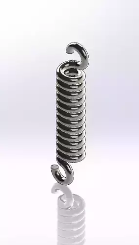Compression spring  Free 3D model