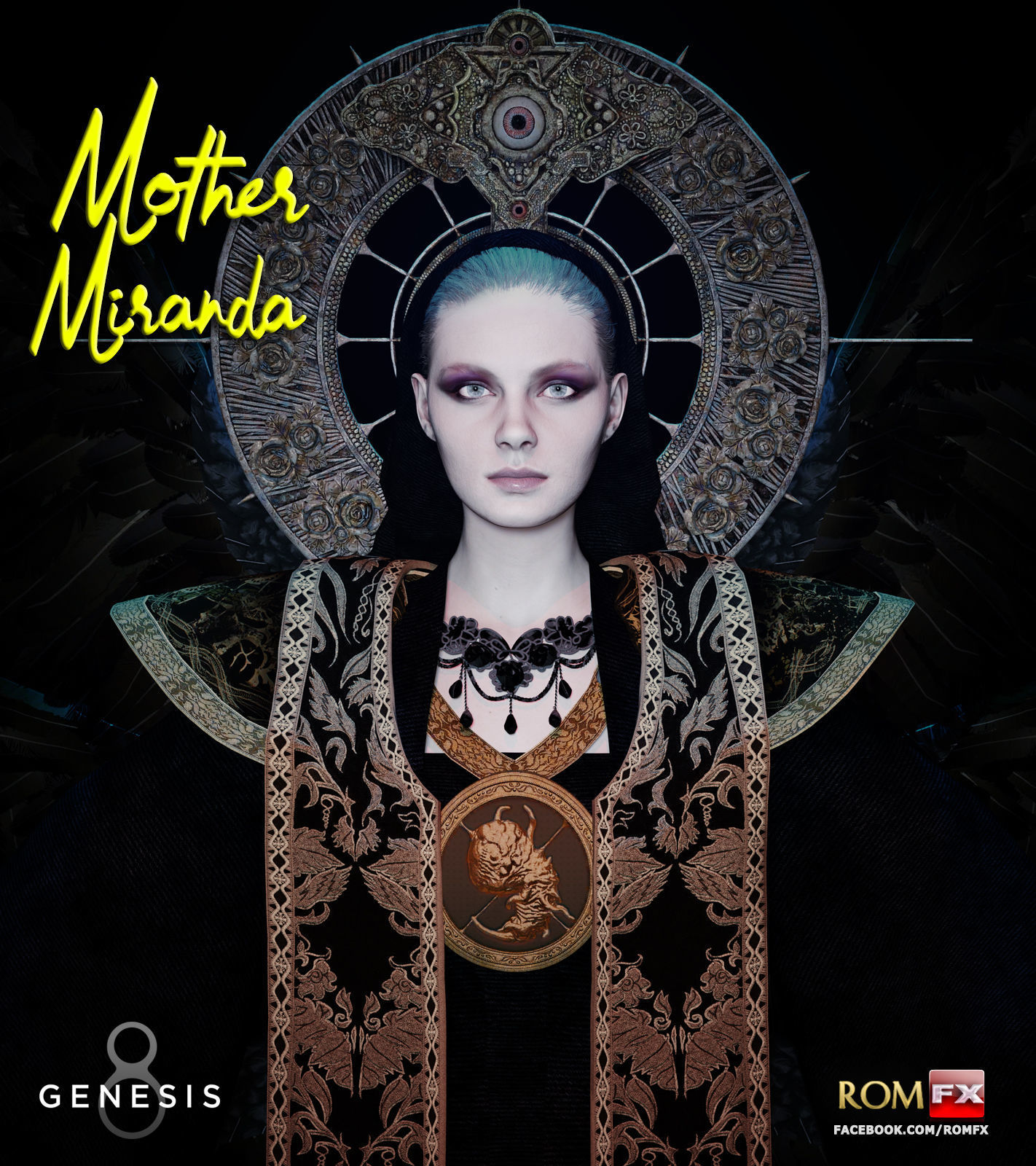 Mother Miranda For G8F And G81F 3D model_4