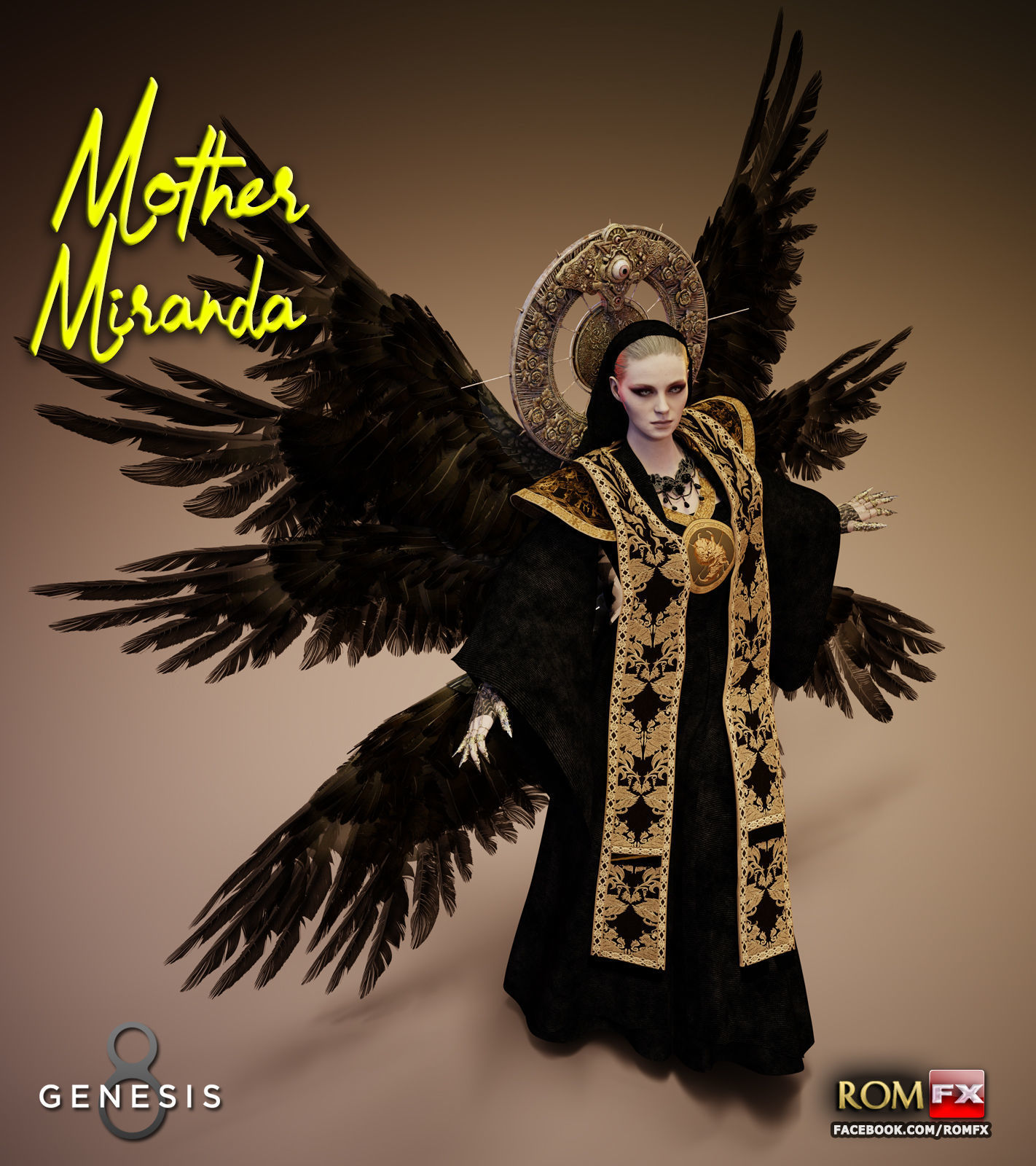Mother Miranda For G8F And G81F 3D model_2