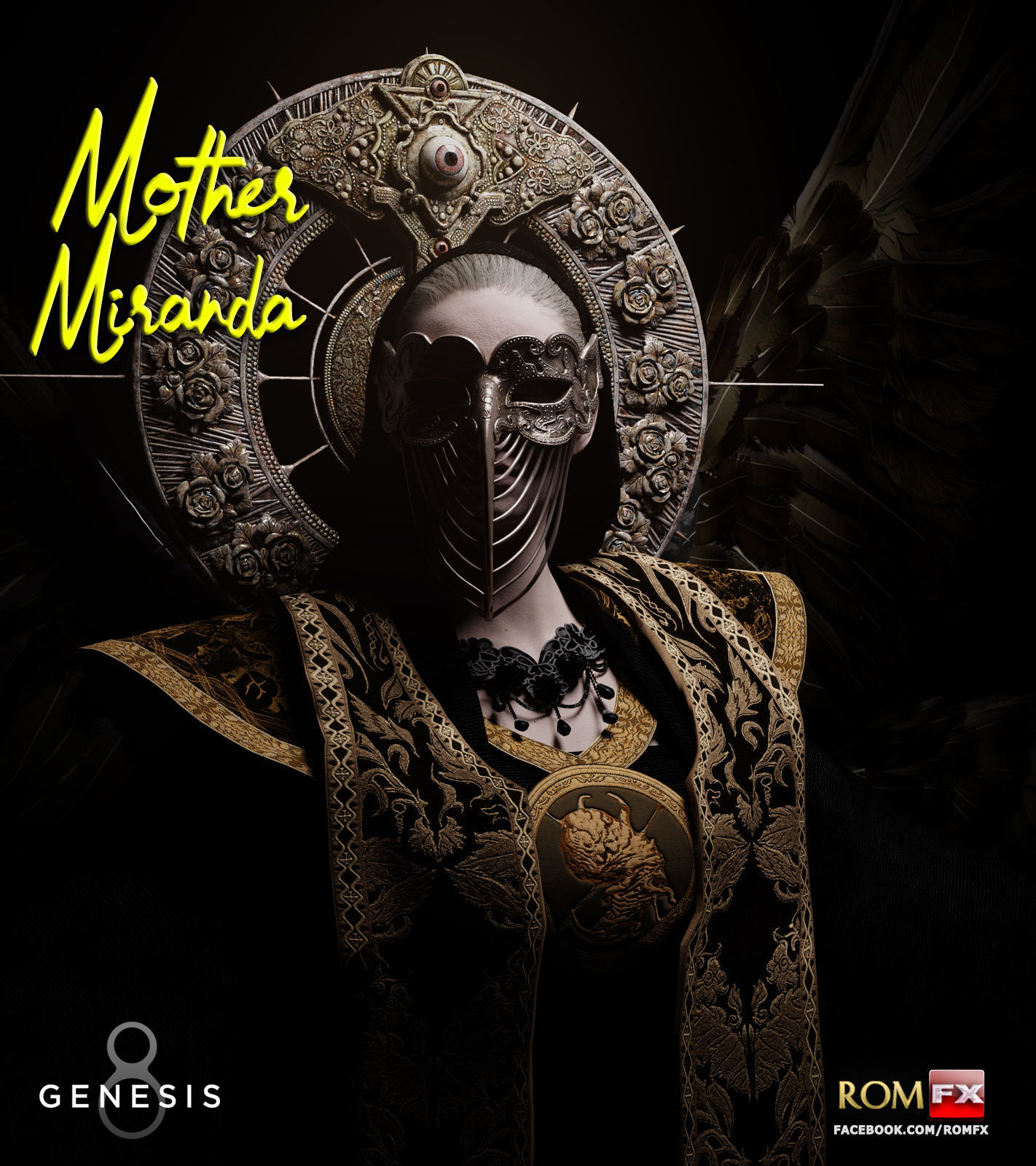 Mother Miranda For G8F And G81F 3D model_3