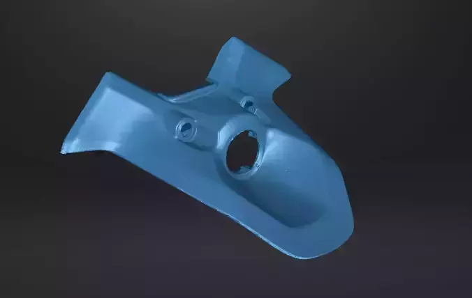 3D Scanned original Ducati 1098 848 1198 Key Cover  3D model