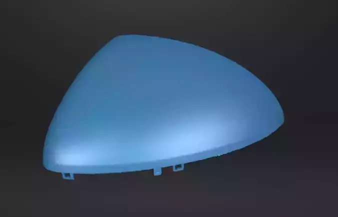 3D Scan Original Porsche Cayenne 958 92a Mirror Cap 