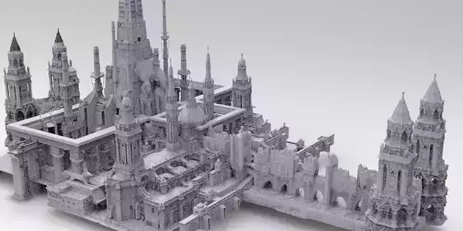 Fantasy Egyptian London City 1