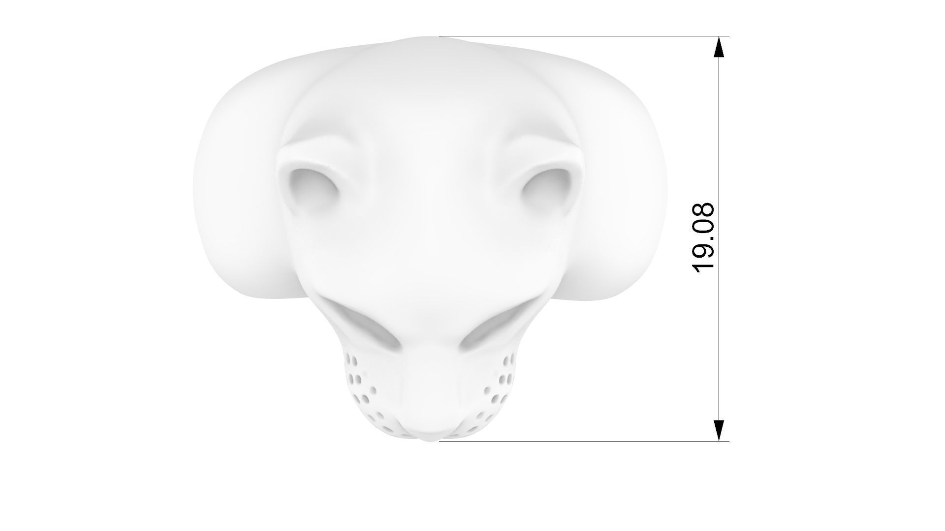 Pantera Ring  3D print model_9