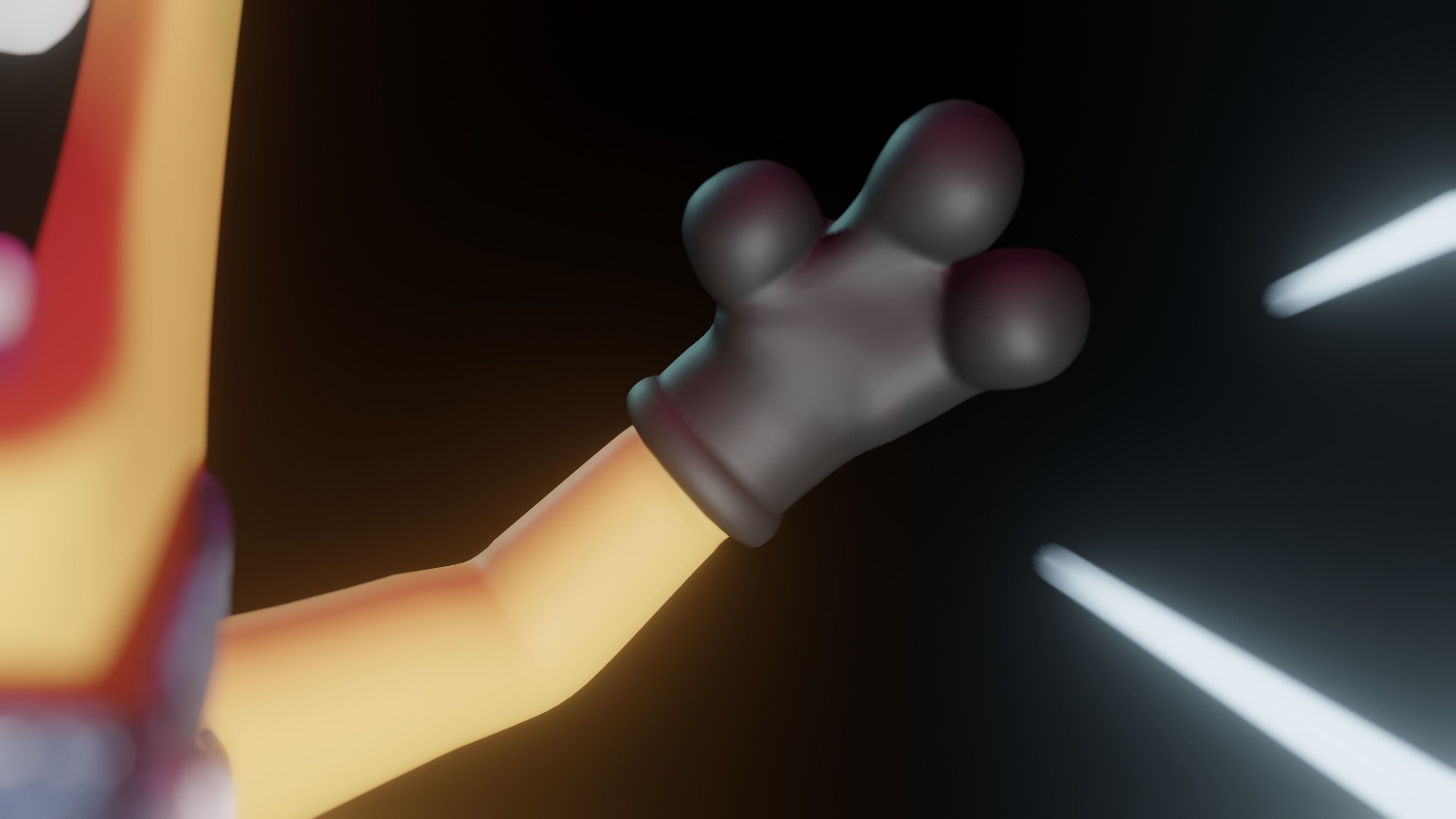 Kevin Minion rigged and textured 3D model_5