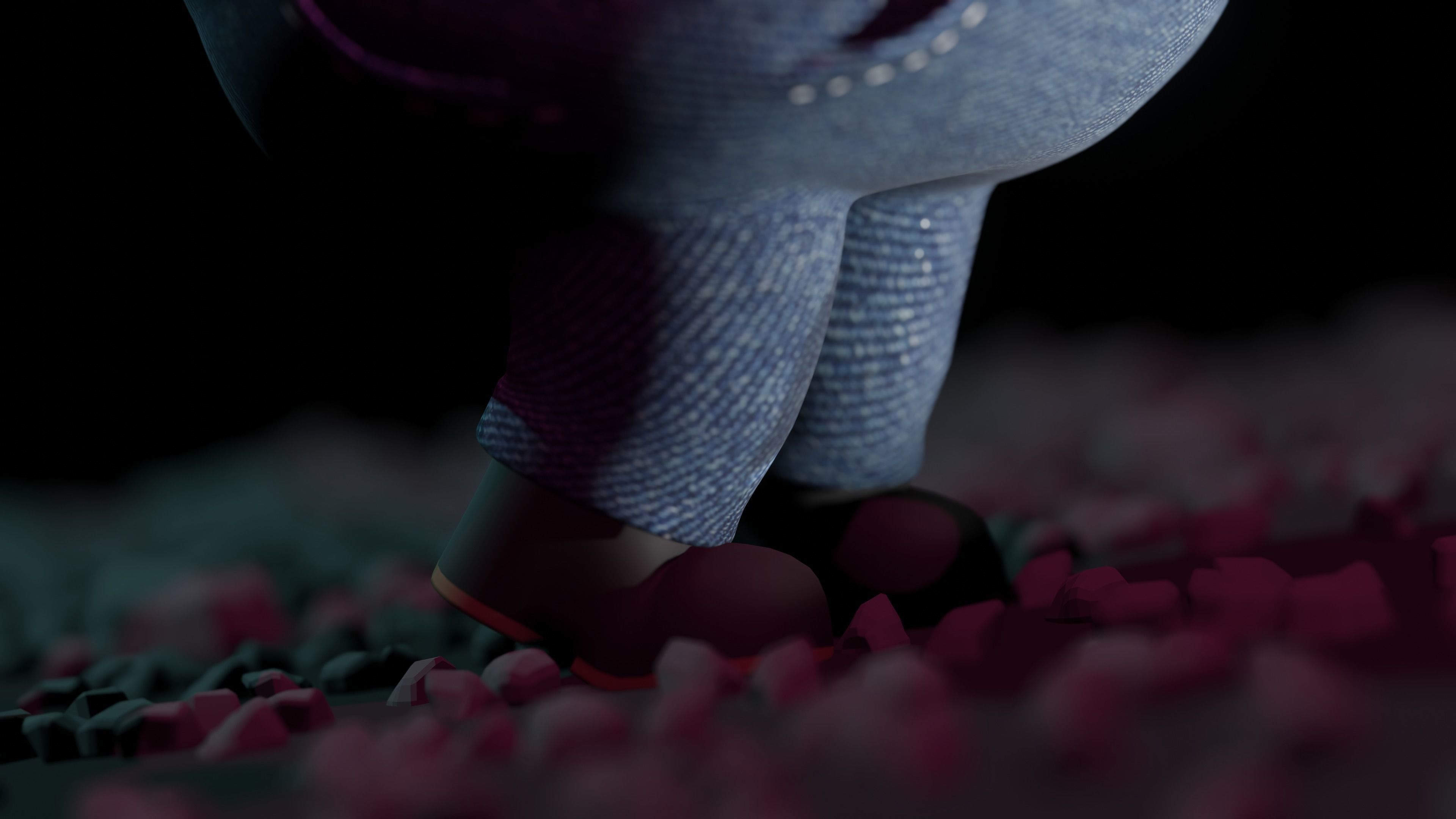 Kevin Minion rigged and textured 3D model_6