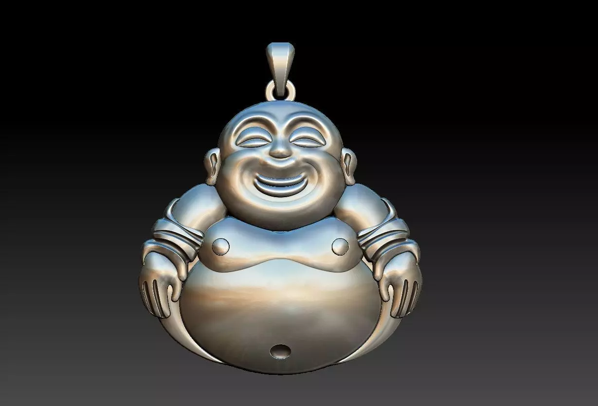 Budah Pendant 3D print model