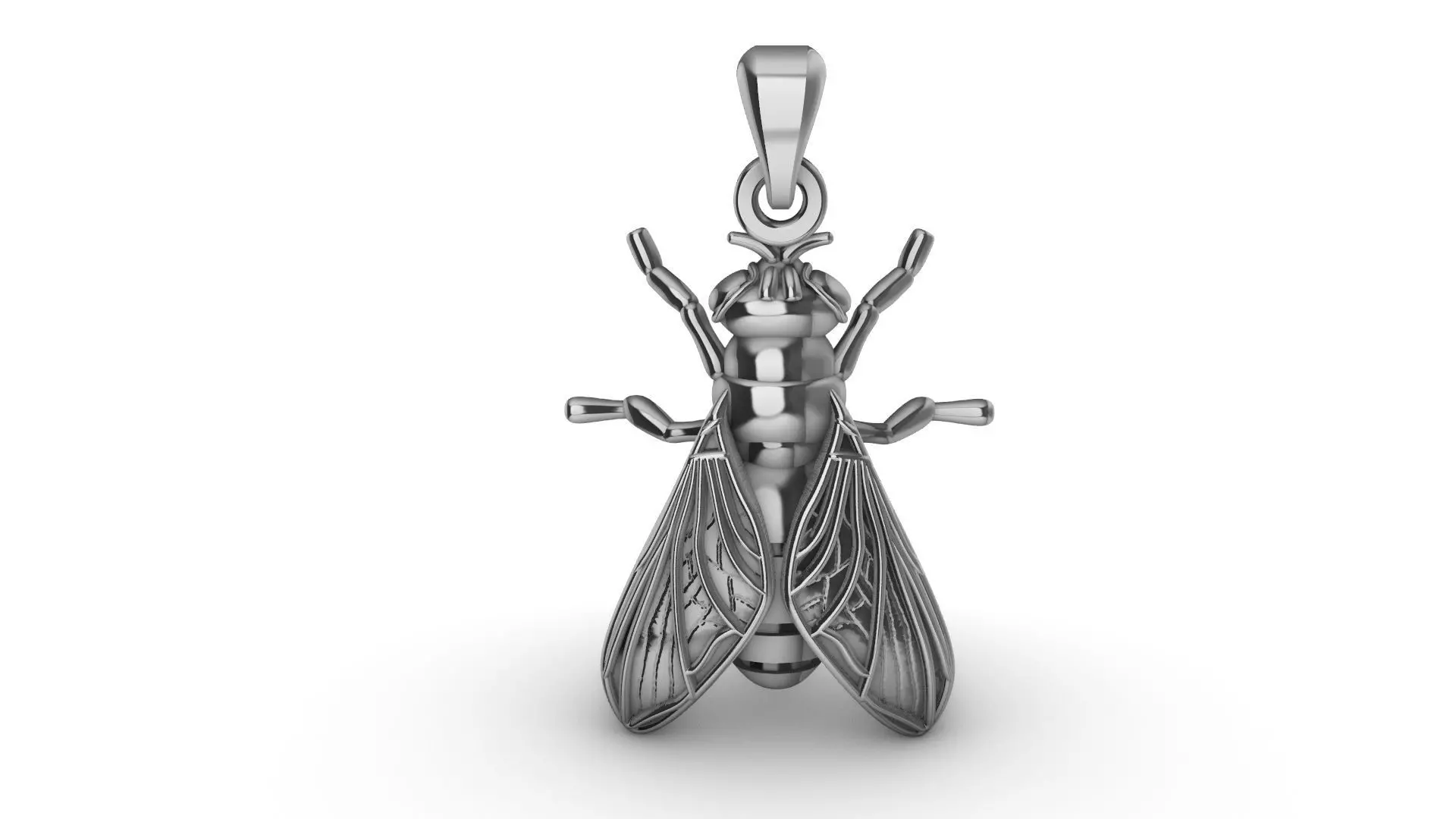 Fly Pendant 3D print model_0