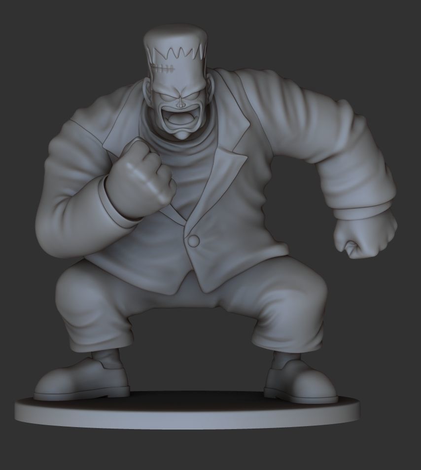 Android 8 Eighter STL 3D print model_3