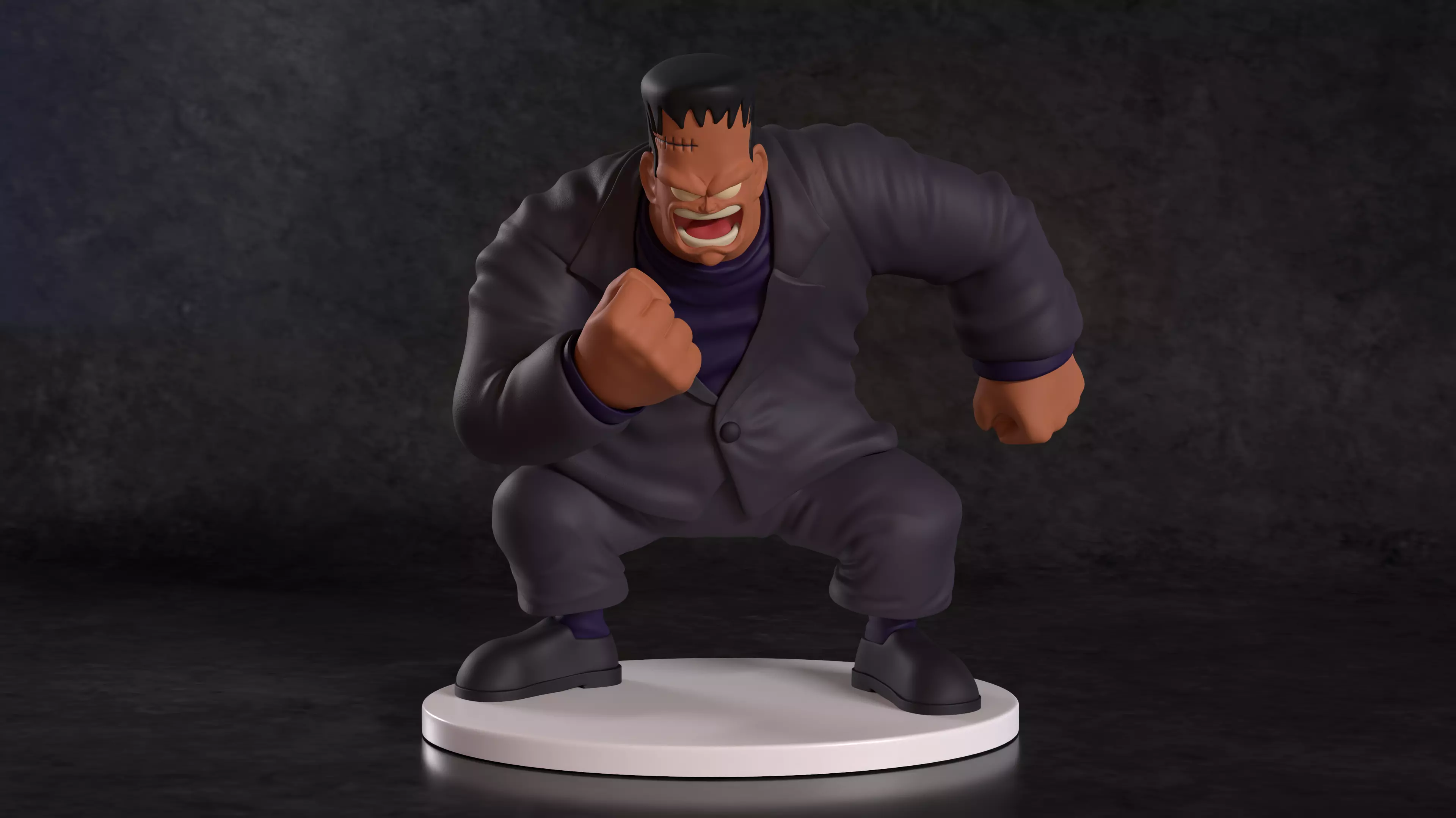 Android 8 Eighter STL 3D print model_0