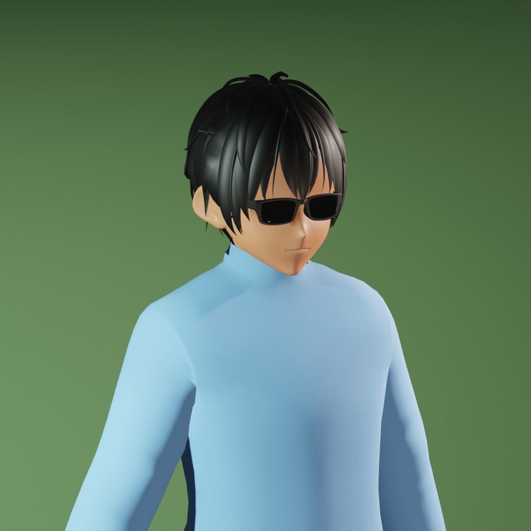 3d NFT Characters - Series LXXXI Low-poly 3D model_2