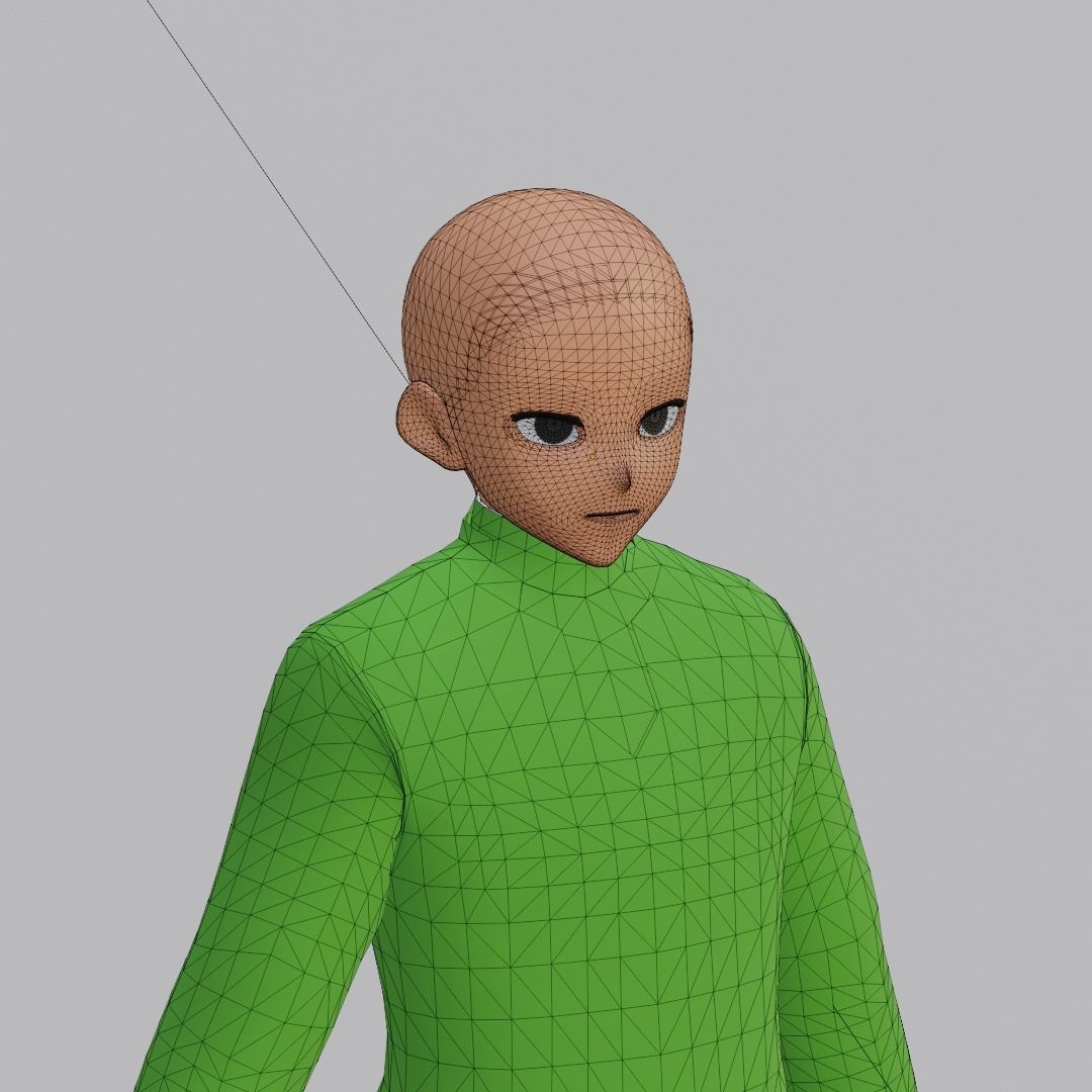 3d NFT Characters - Series LXXXI Low-poly 3D model_6