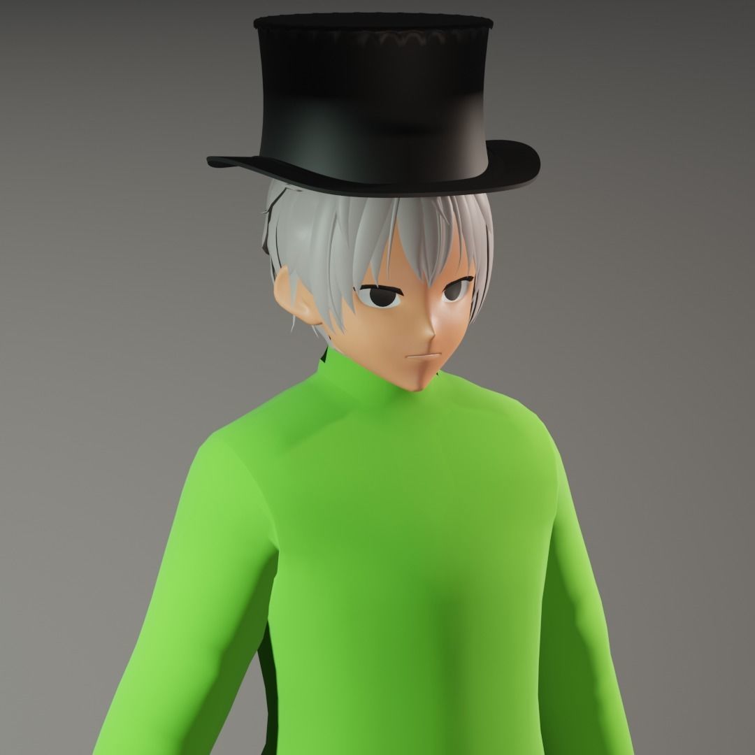 3d NFT Characters - Series LXXXI Low-poly 3D model_5