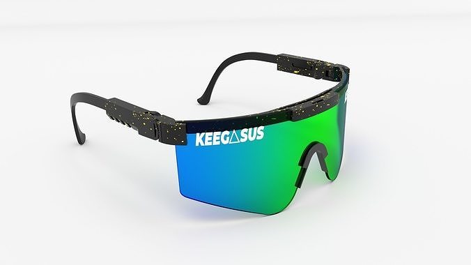 Pit Viper sport glasses  3D model