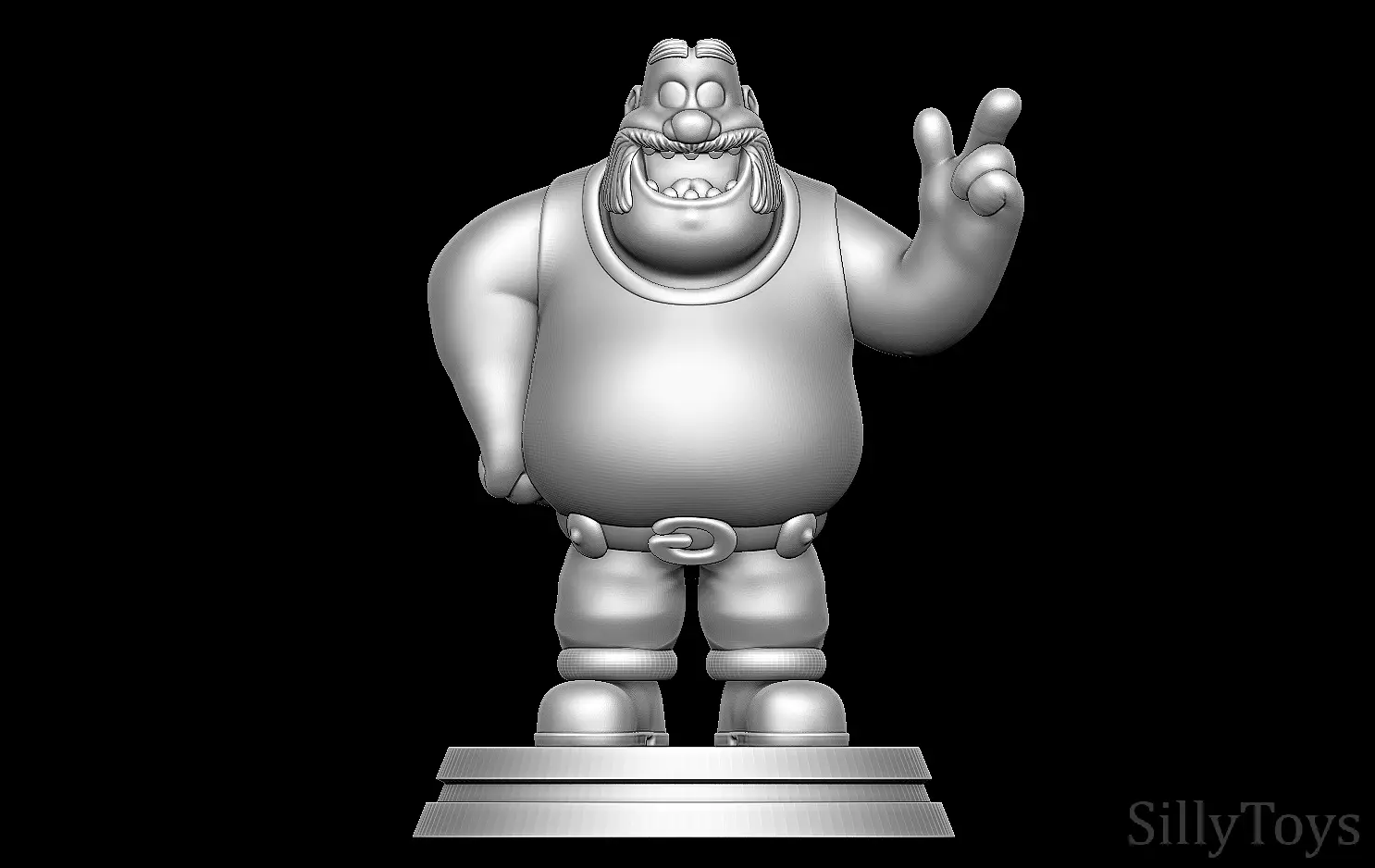 Gravelbeard - Dragon Rider 3D print model