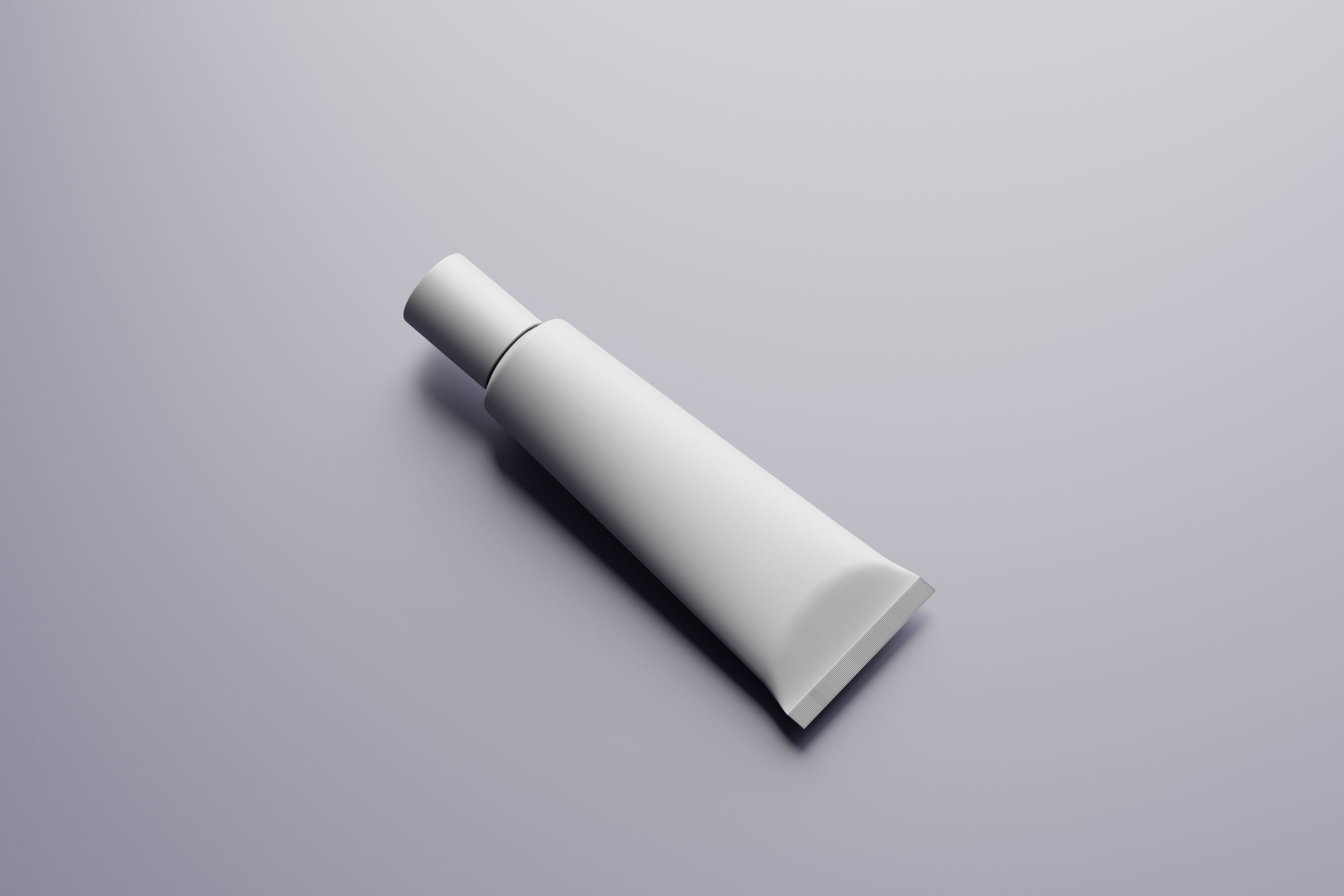 Cream Tube 3D model_2
