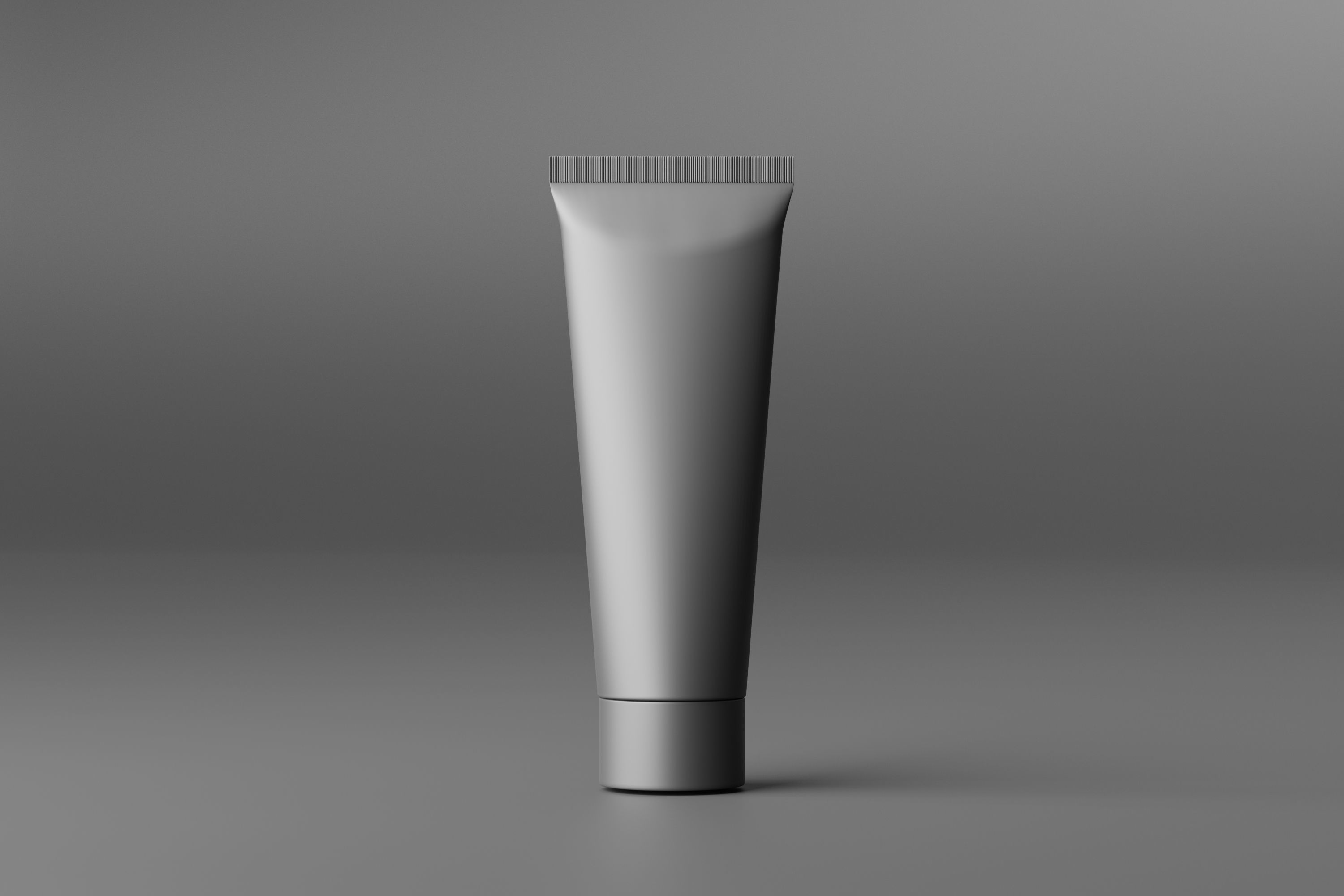 Cream Tube Low-poly 3D model_5